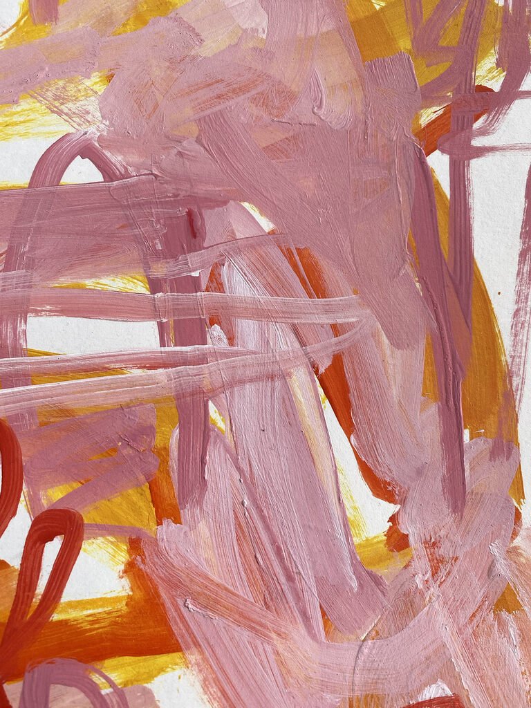 Always home N7 - Laura Basterra Sanz - Abstract Painting - Ideelart