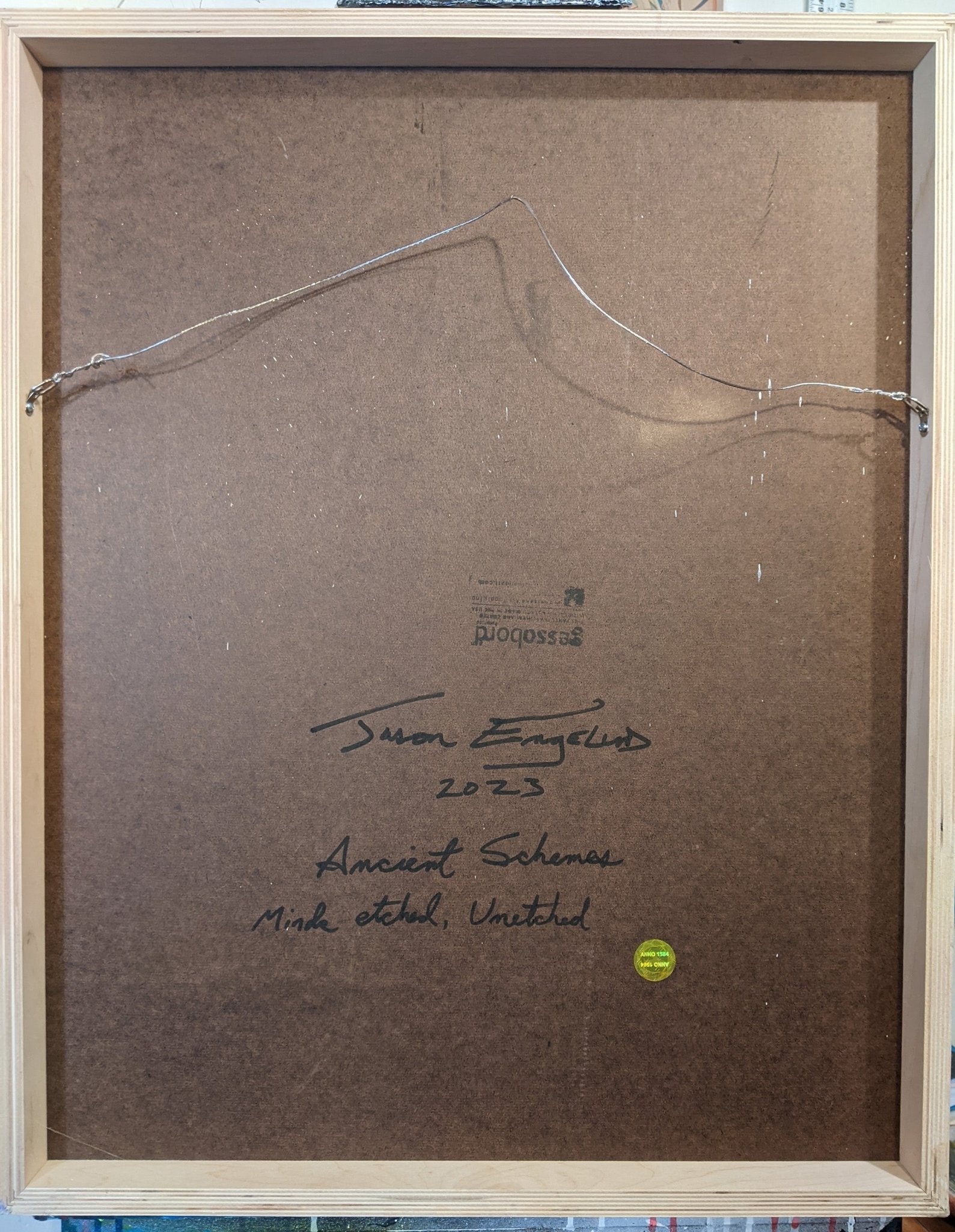 Ancient schemes, Minds etched, Unetched - Jason Engelund - Abstract Photography - Ideelart