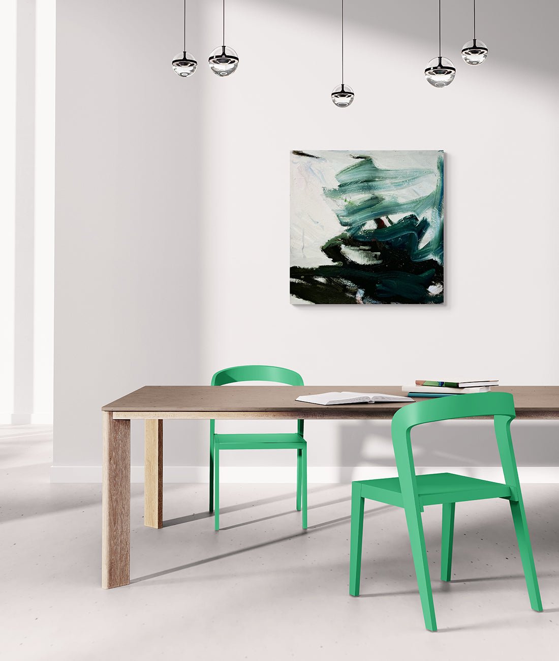 As Long As You‘re Dancing, You Can Break The Rules - Petra Schott - Abstract Painting - Ideelart