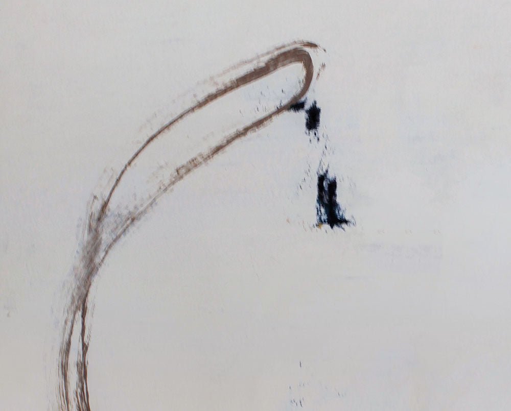 Begin again - Brooke Noel Morgan - Abstract Painting - Ideelart