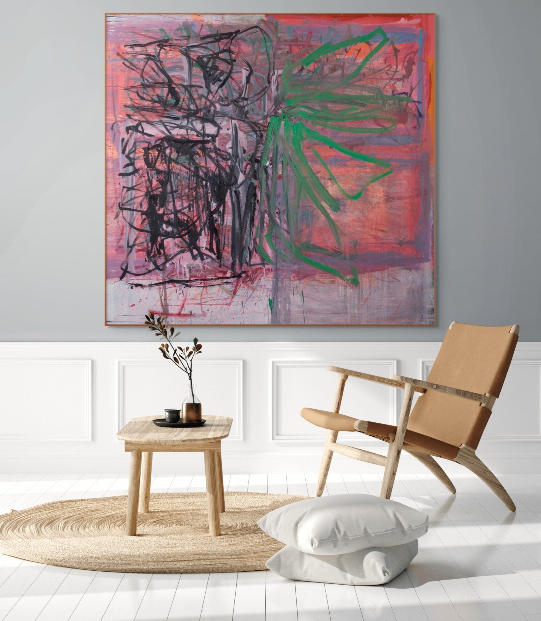 Fiasco - Karl Bielik - Abstract Painting - Ideelart
