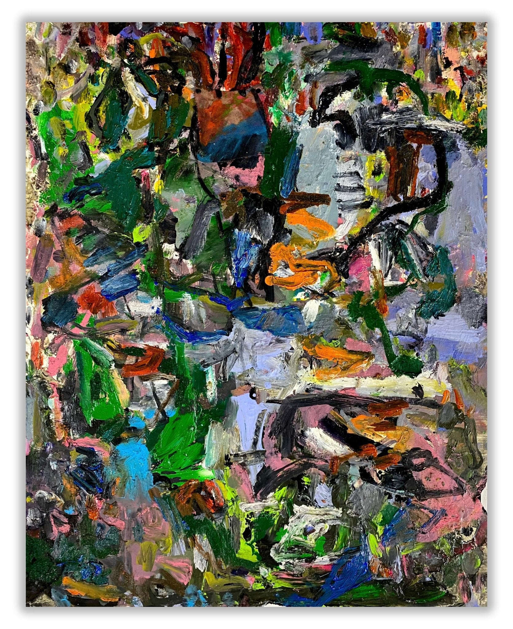 Foresaken - Karl Bielik - Abstract Painting - Ideelart