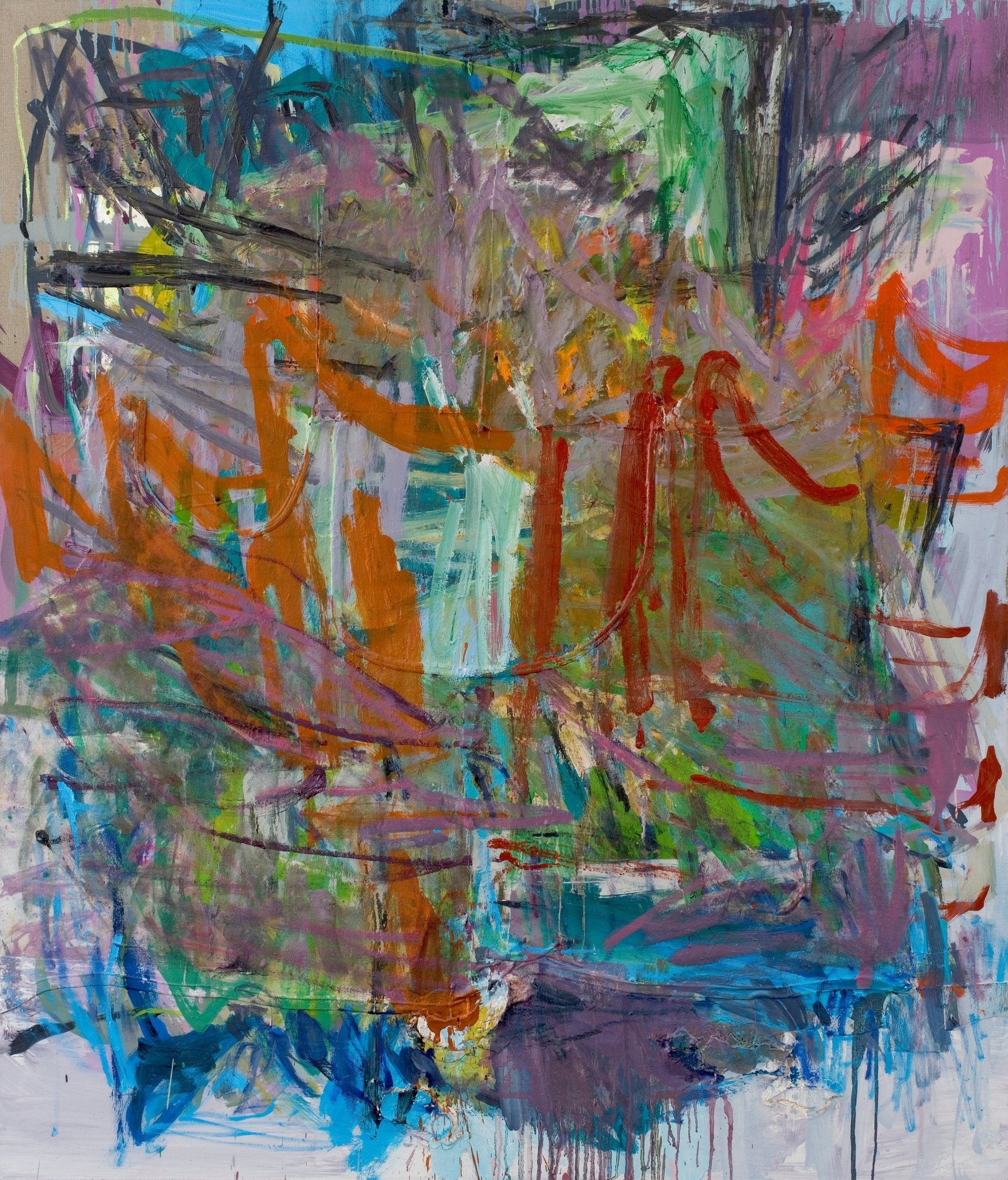 Wishbone - Karl Bielik - Abstract Painting - Ideelart