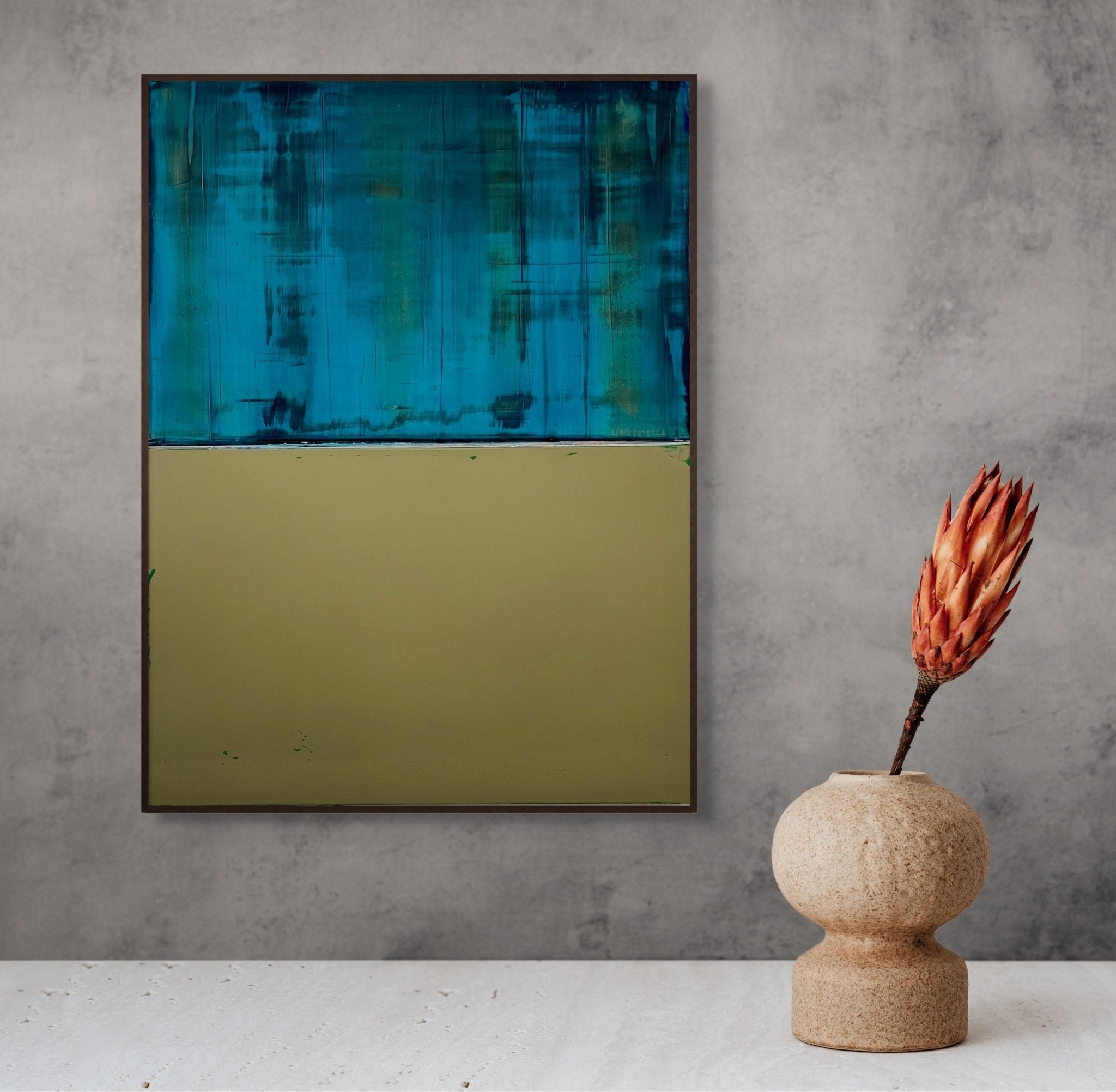 1741 - Arvid Boecker - Abstract Painting - Ideelart