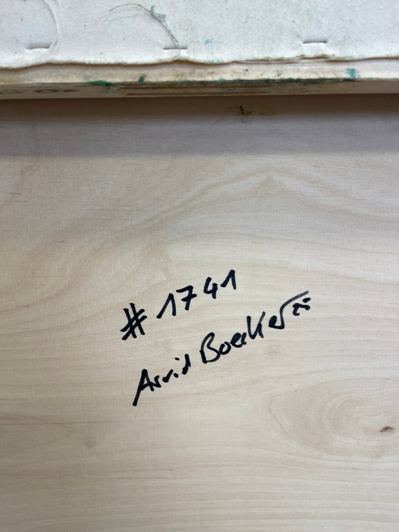 1741 - Arvid Boecker - Abstract Painting - Ideelart