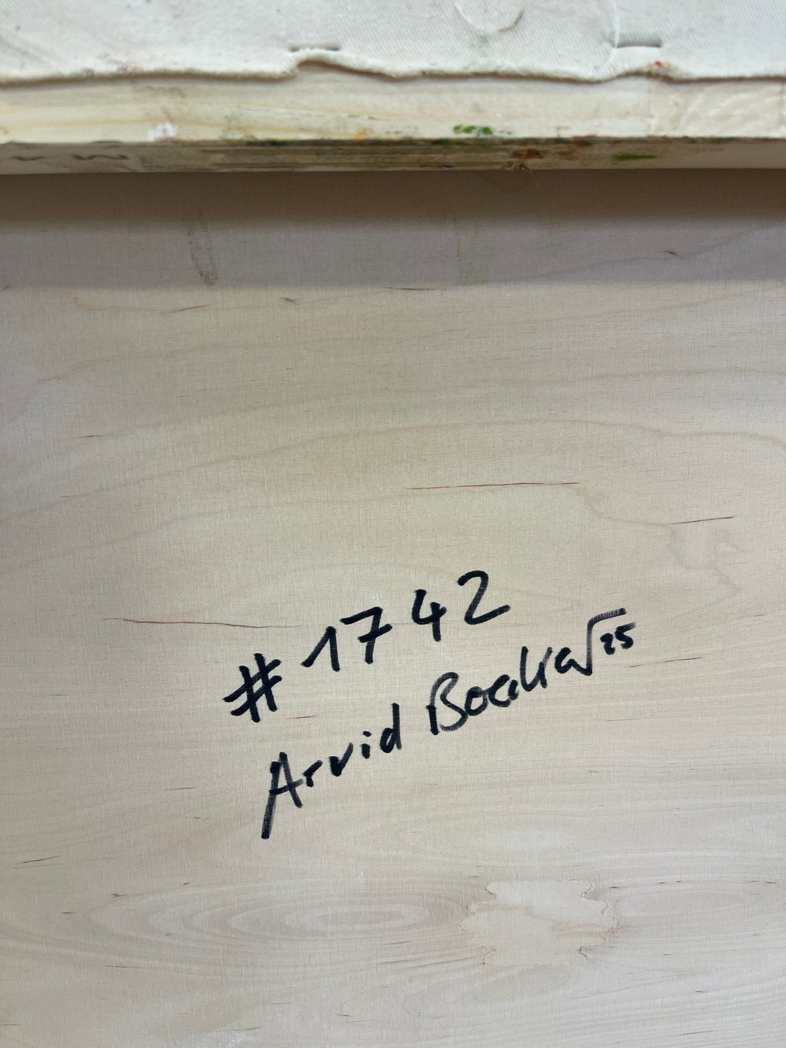 1742 - Arvid Boecker - Abstract Painting - Ideelart