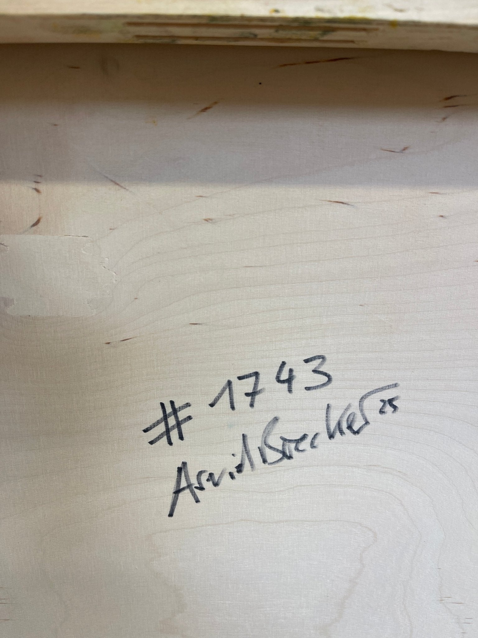 1743 - Arvid Boecker - Abstract Painting - Ideelart