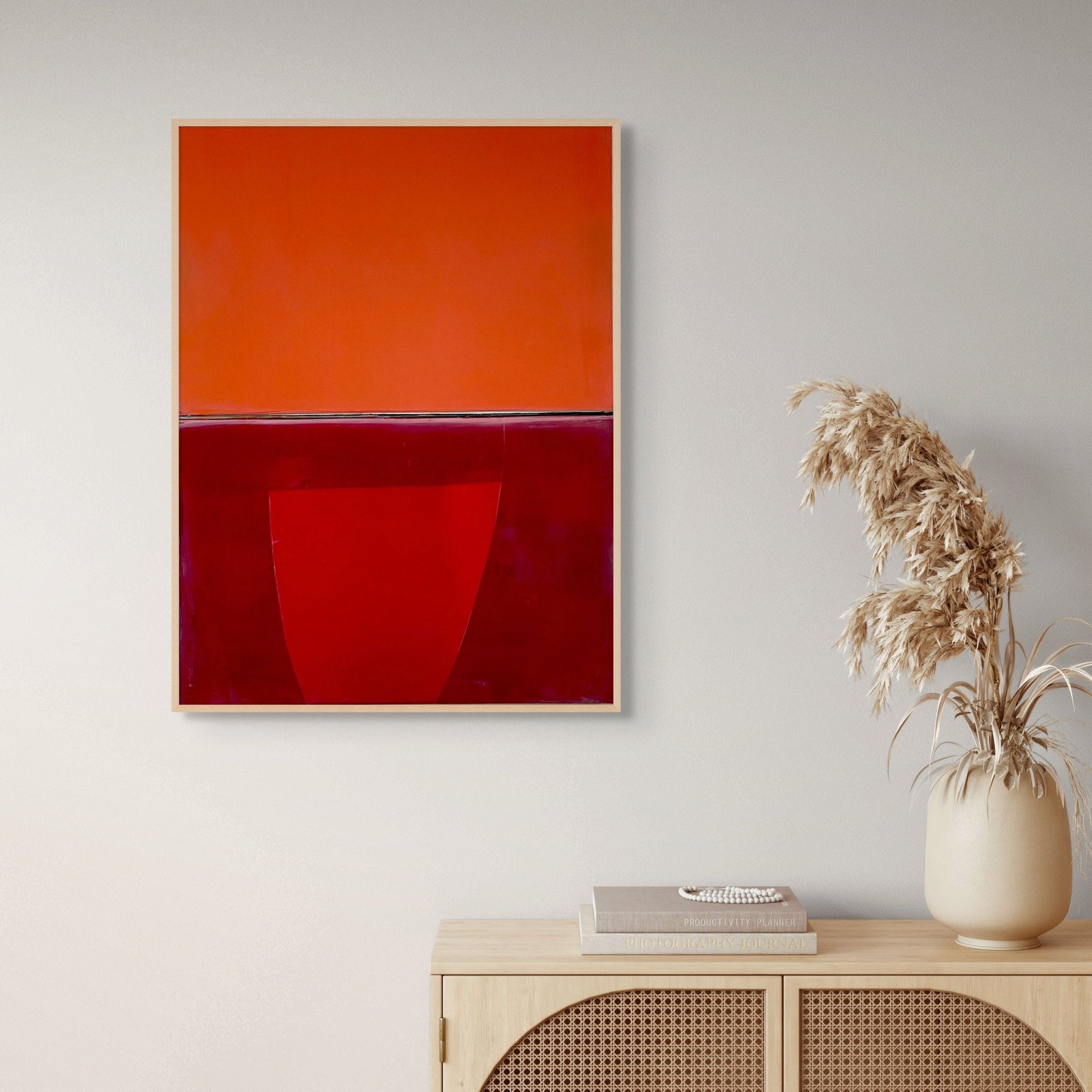 1744 - Arvid Boecker - Abstract Painting - Ideelart