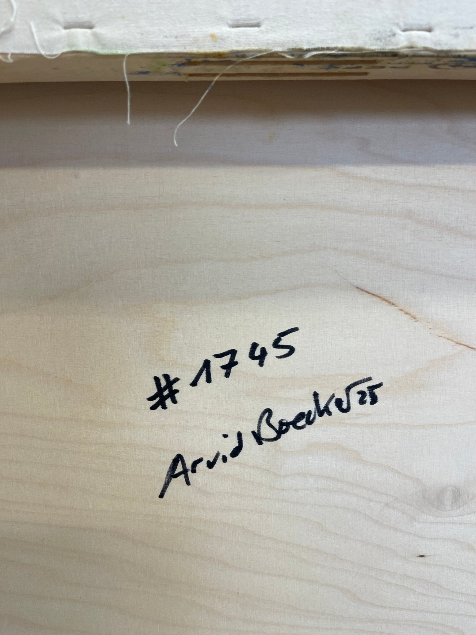 1745 - Arvid Boecker - Abstract Painting - Ideelart