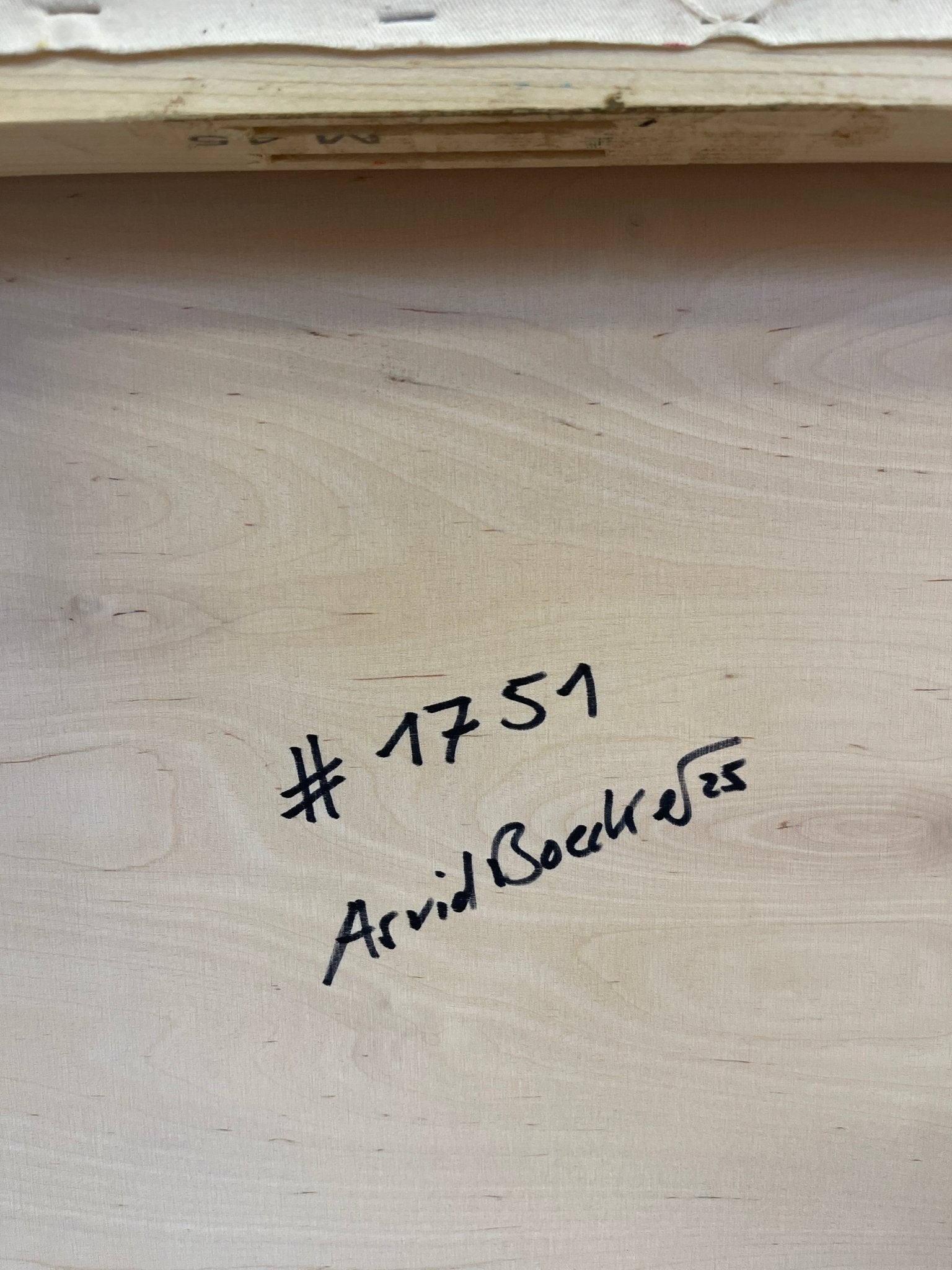 1751 - Arvid Boecker - Abstract Painting - Ideelart