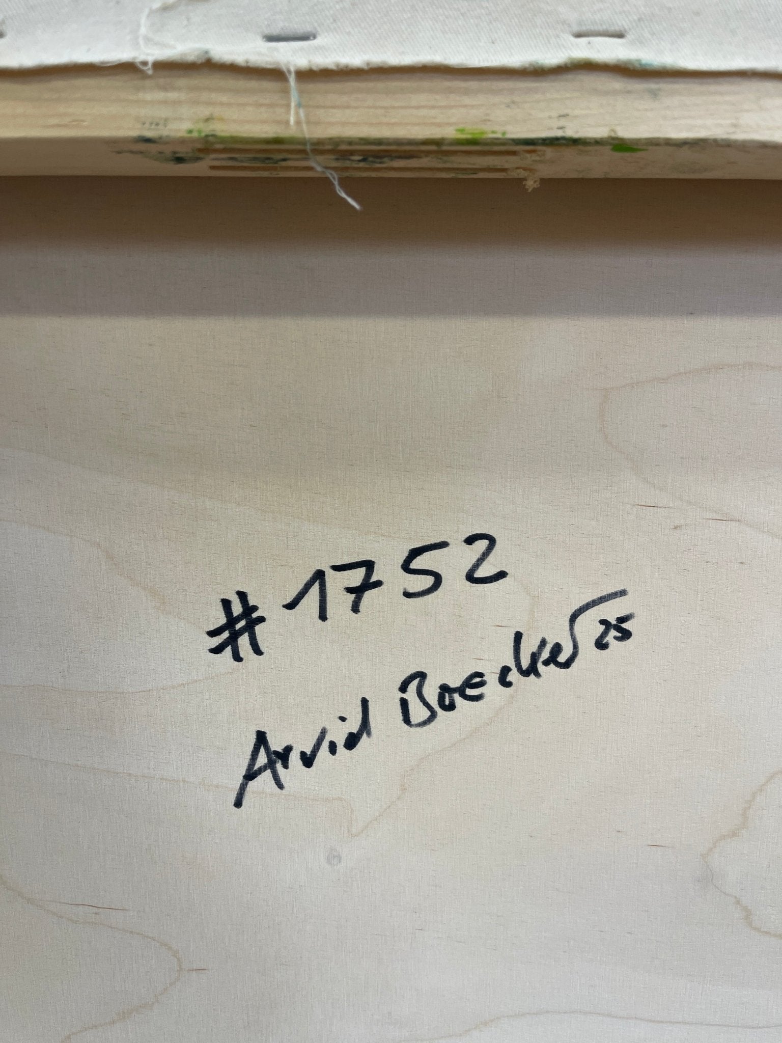 1752 - Arvid Boecker - Abstract Painting - Ideelart