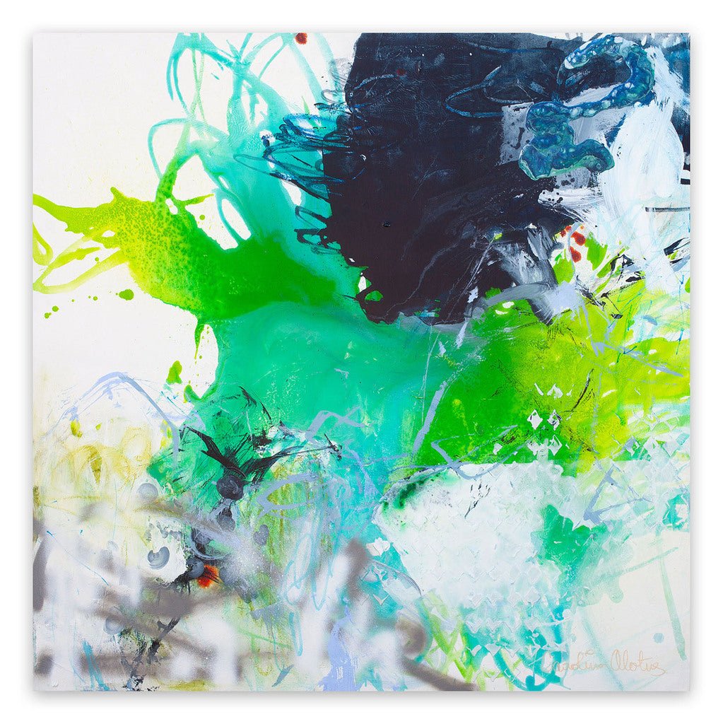 Breeze - Carolina Alotus - Abstract Painting - Ideelart
