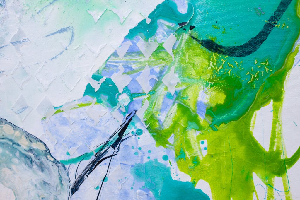 Breeze - Carolina Alotus - Abstract Painting - Ideelart