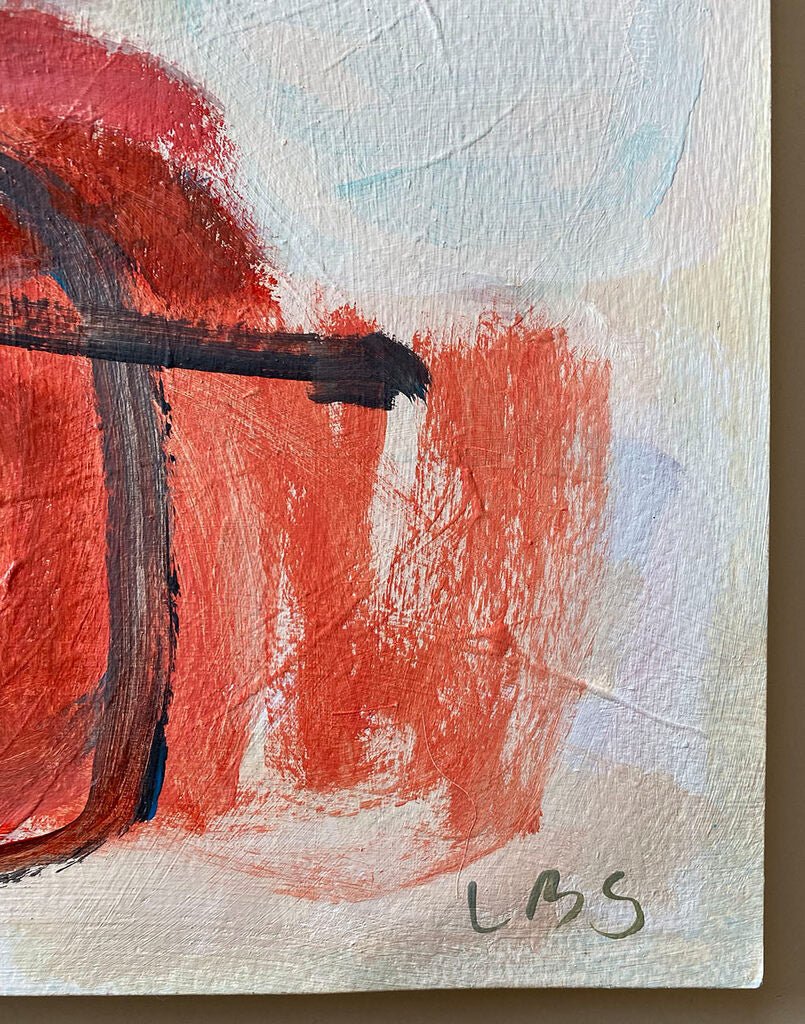 Care or not at all - Laura Basterra Sanz - Abstract Painting - Ideelart