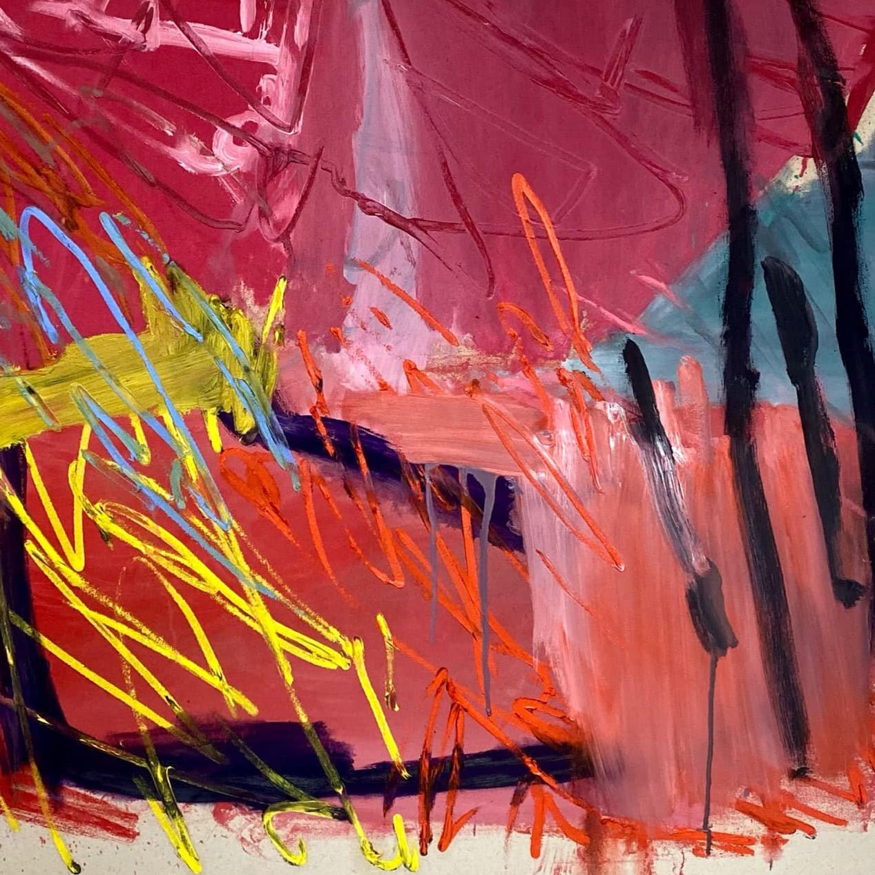 Dust - Karl Bielik - Abstract Painting - Ideelart