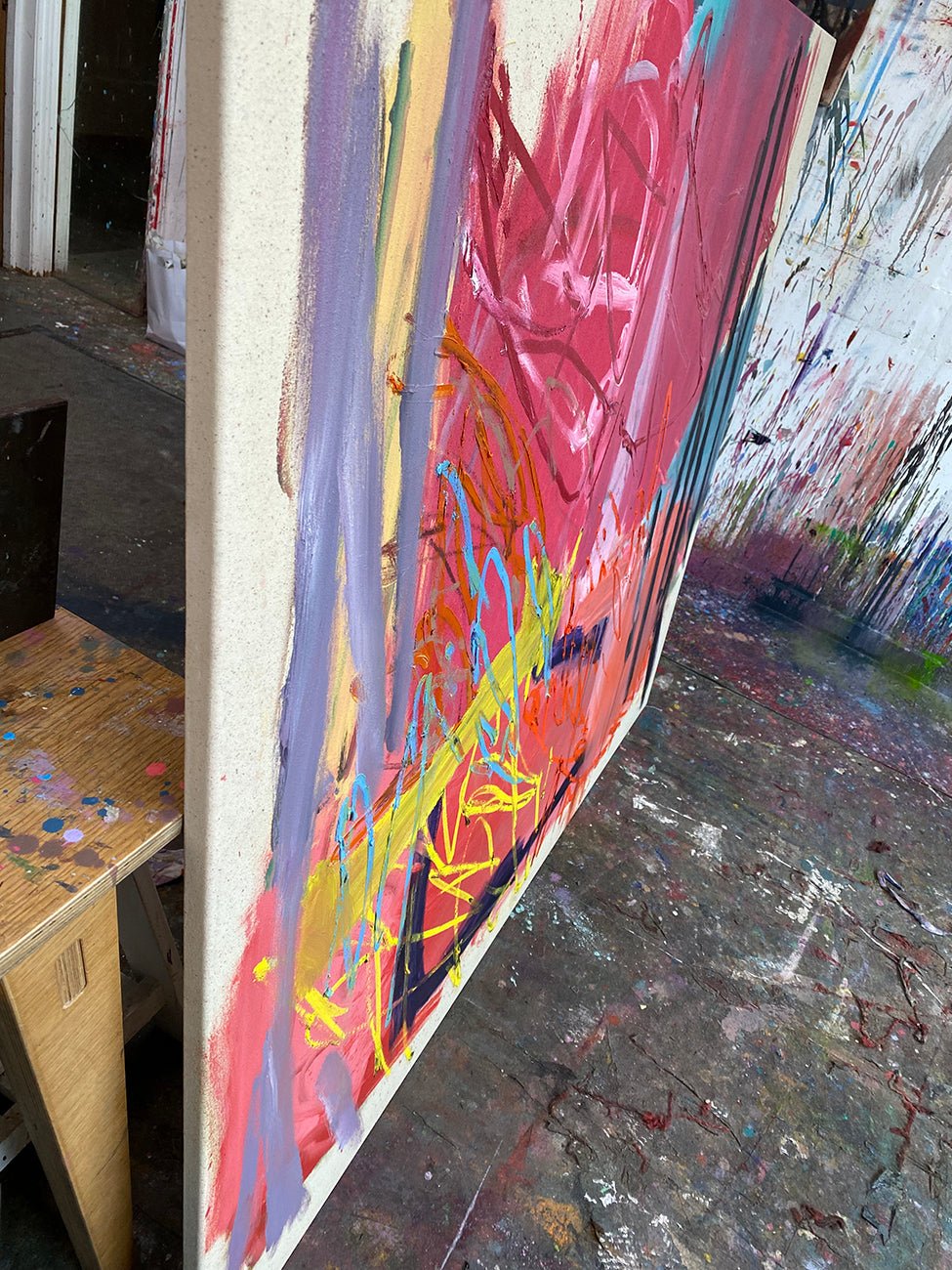 Dust - Karl Bielik - Abstract Painting - Ideelart