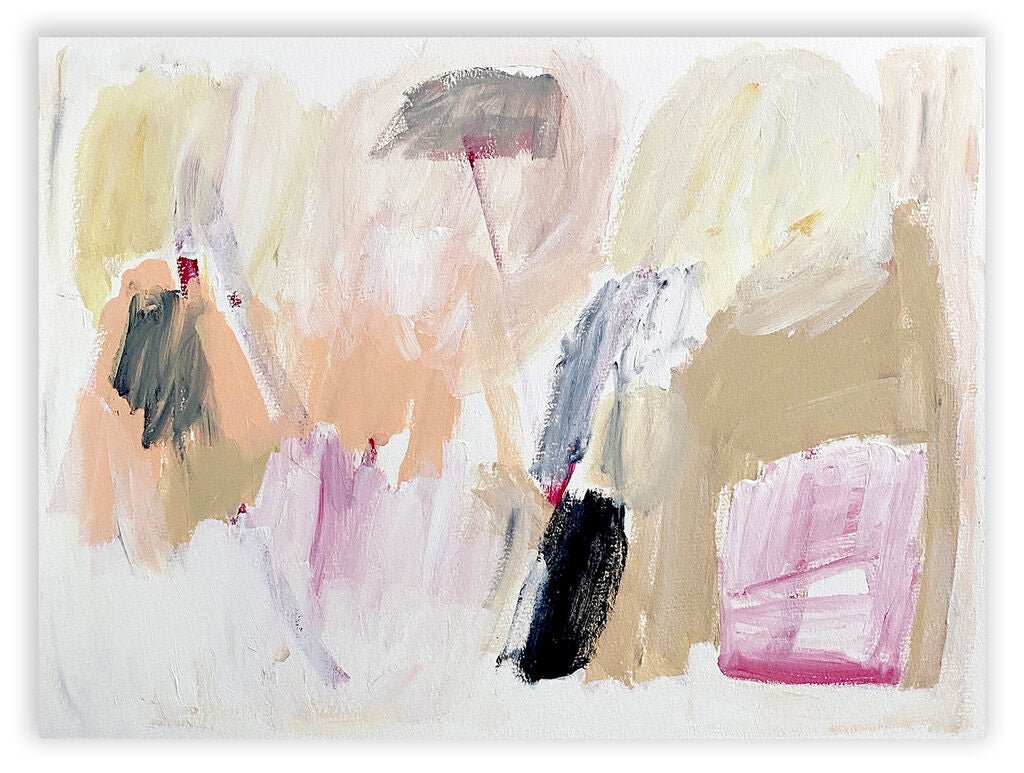 Delicious, Delicate - Laura Basterra Sanz - Abstract Painting - Ideelart