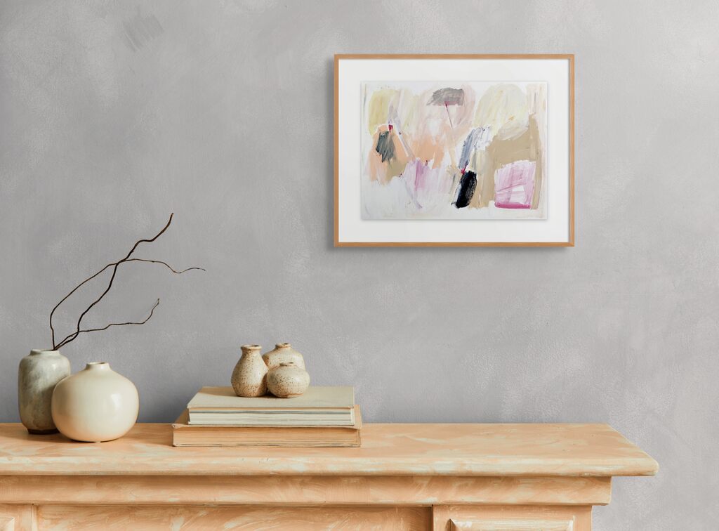 Delicious, Delicate - Laura Basterra Sanz - Abstract Painting - Ideelart