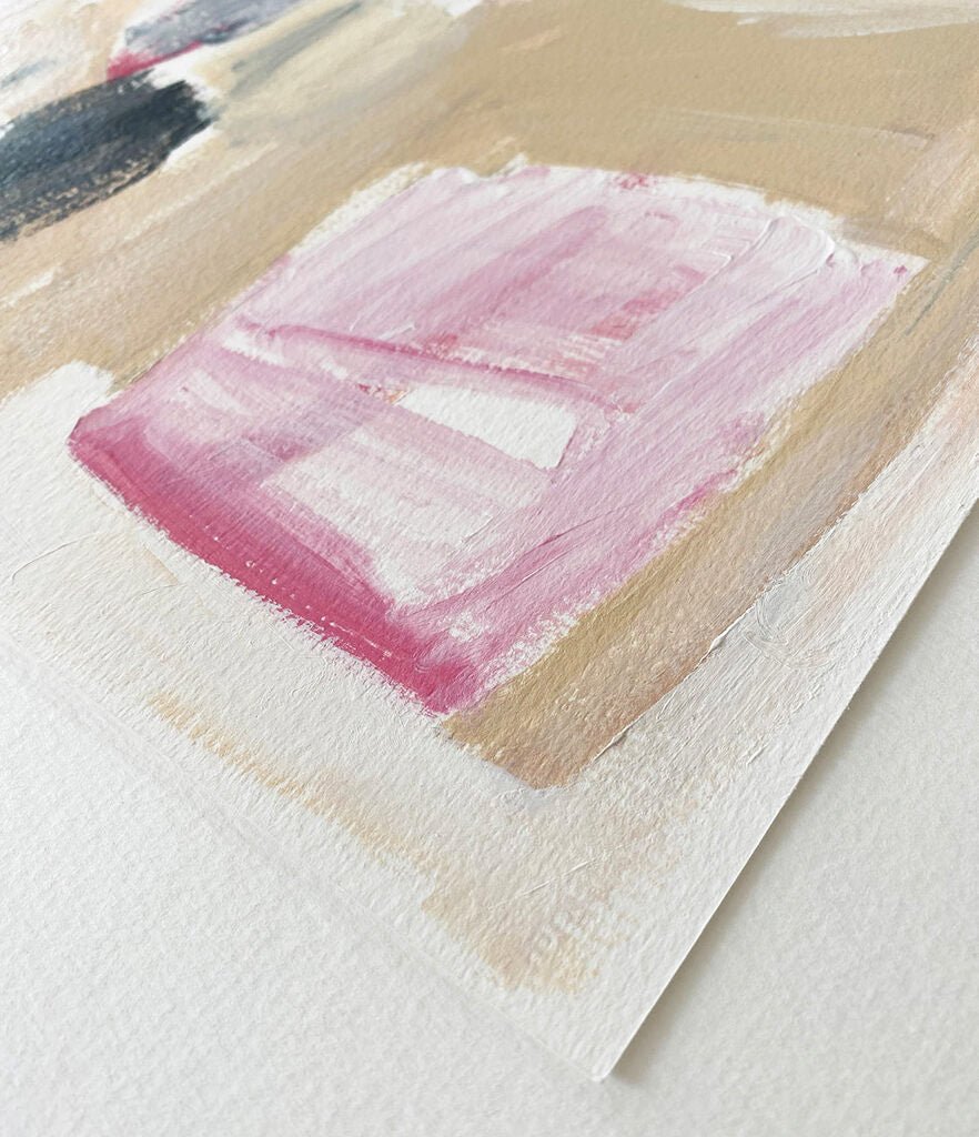 Delicious, Delicate - Laura Basterra Sanz - Abstract Painting - Ideelart