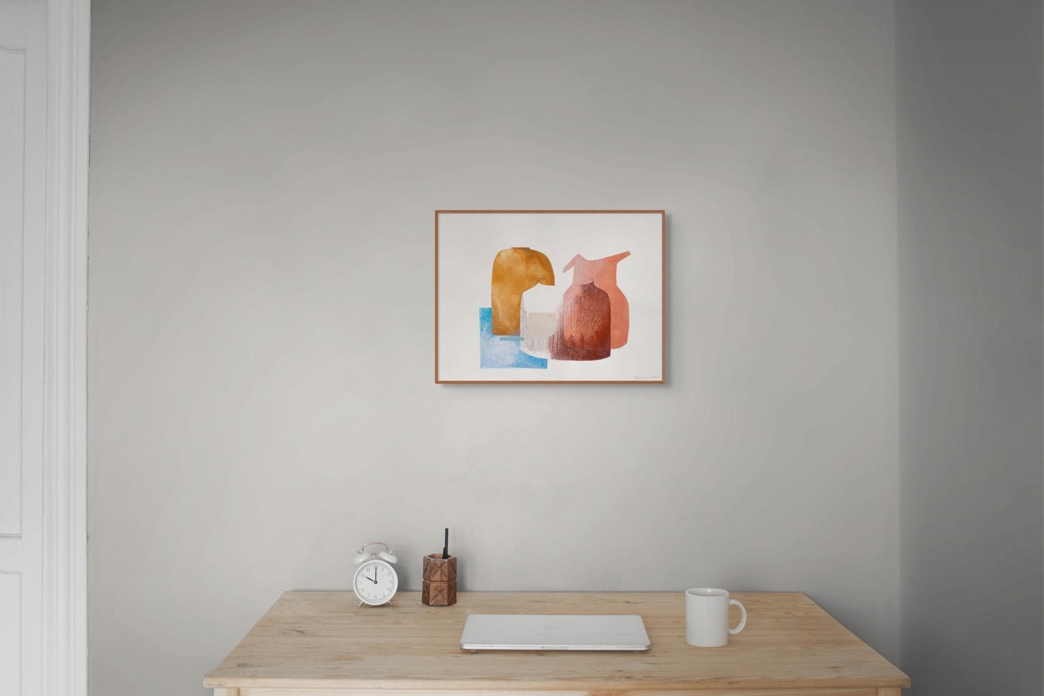 Esquisse du quotidien, 4 - Marie de Lignerolles - Abstract Painting - Ideelart