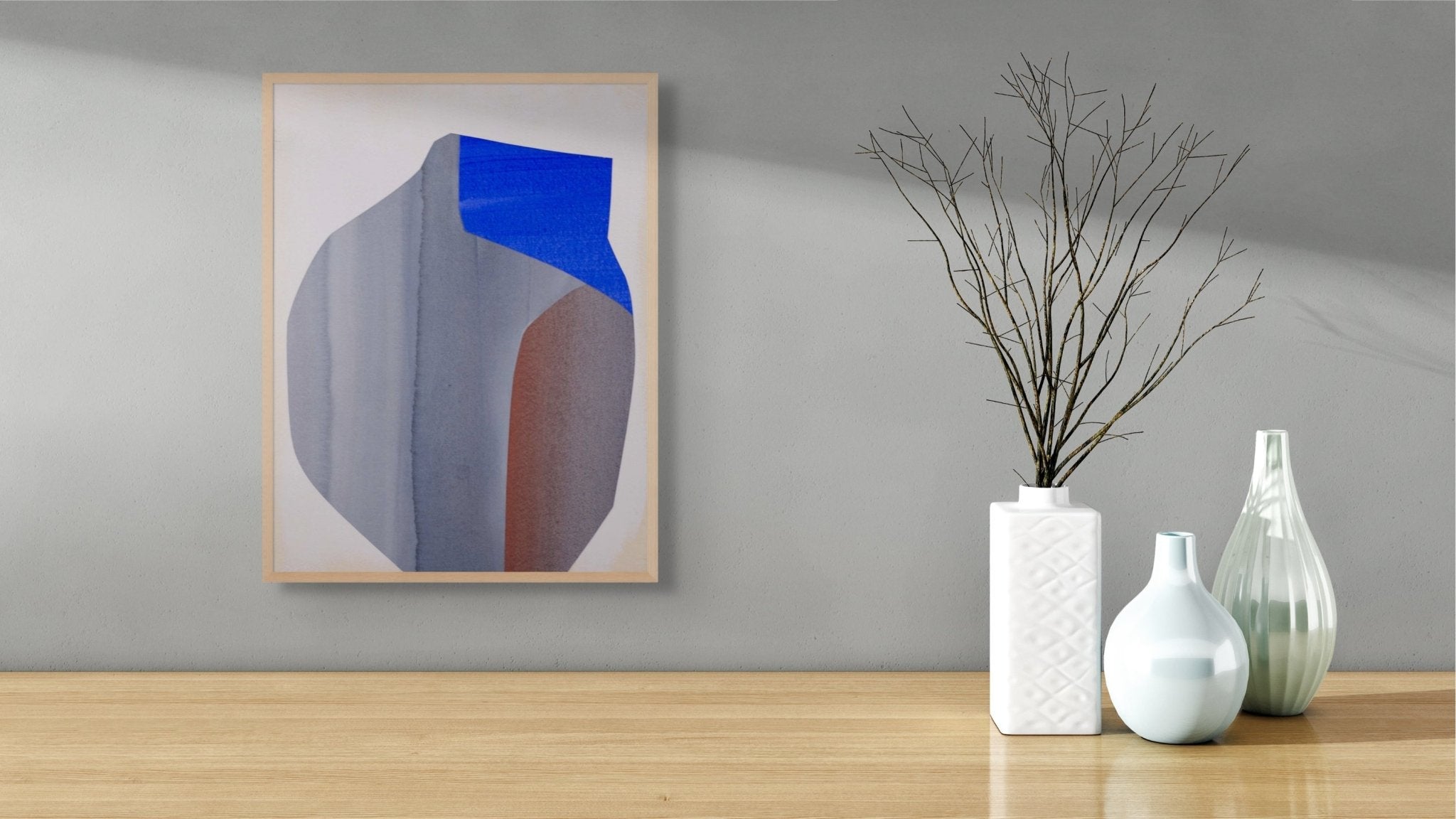 Moment - Marie de Lignerolles - Abstract Painting - Ideelart