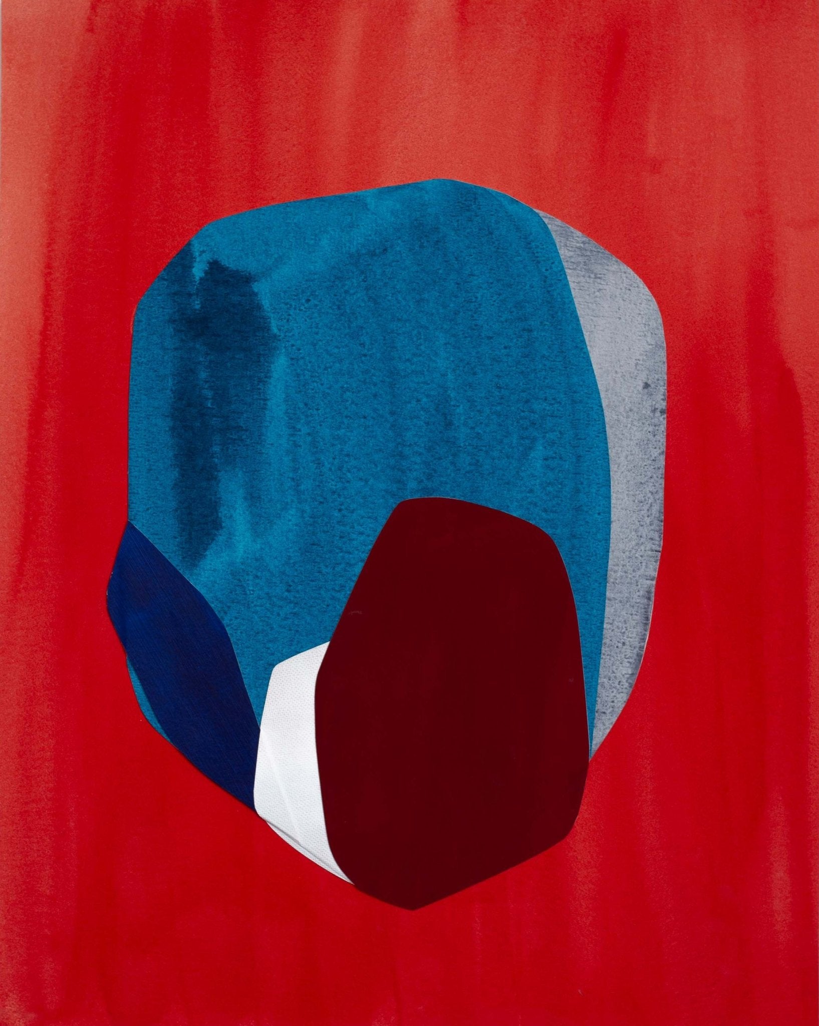 Tellurique, I - Marie de Lignerolles - Abstract Painting - Ideelart