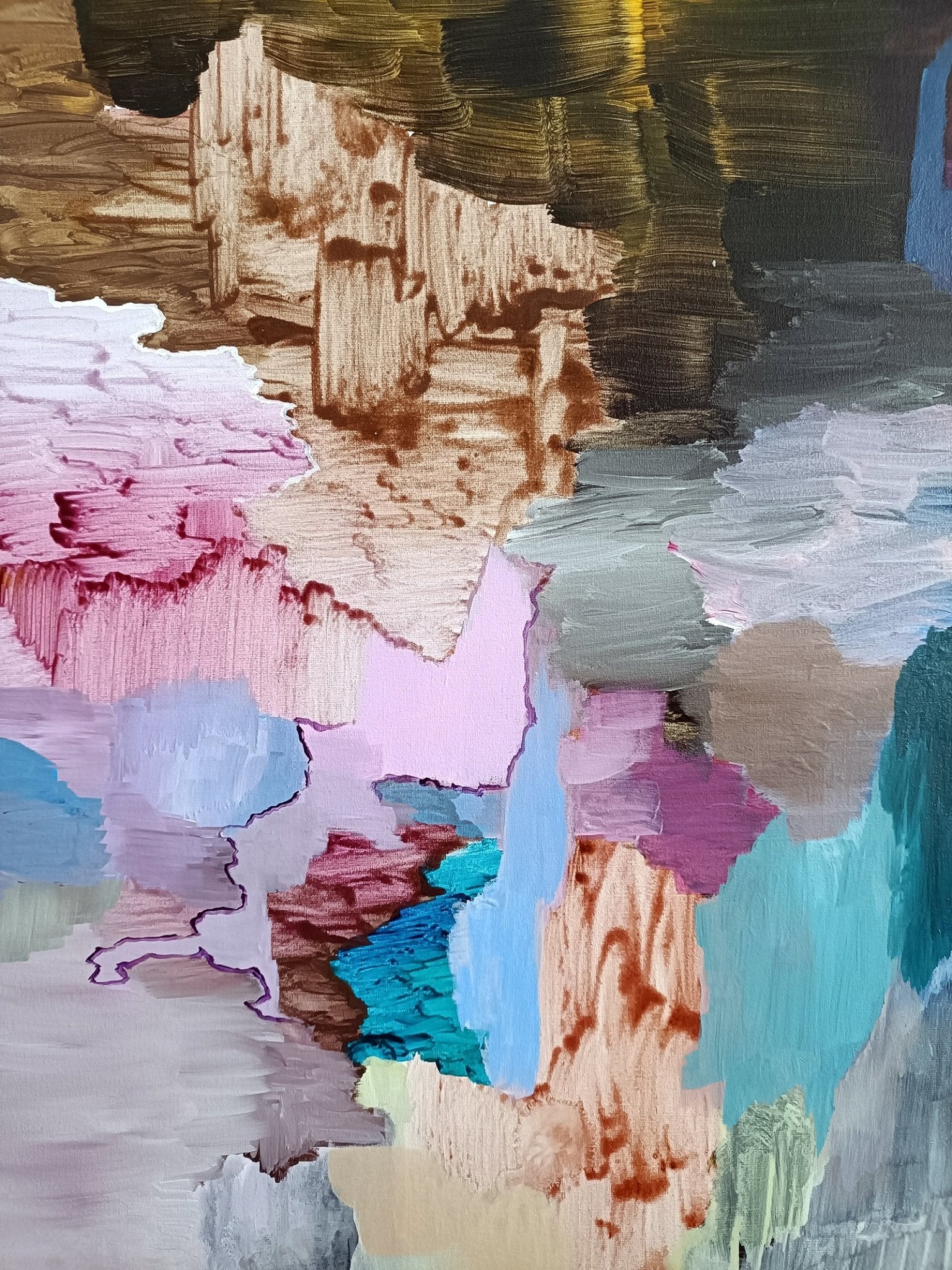 C11.2025 - Antony Densham - Abstract Painting - Ideelart