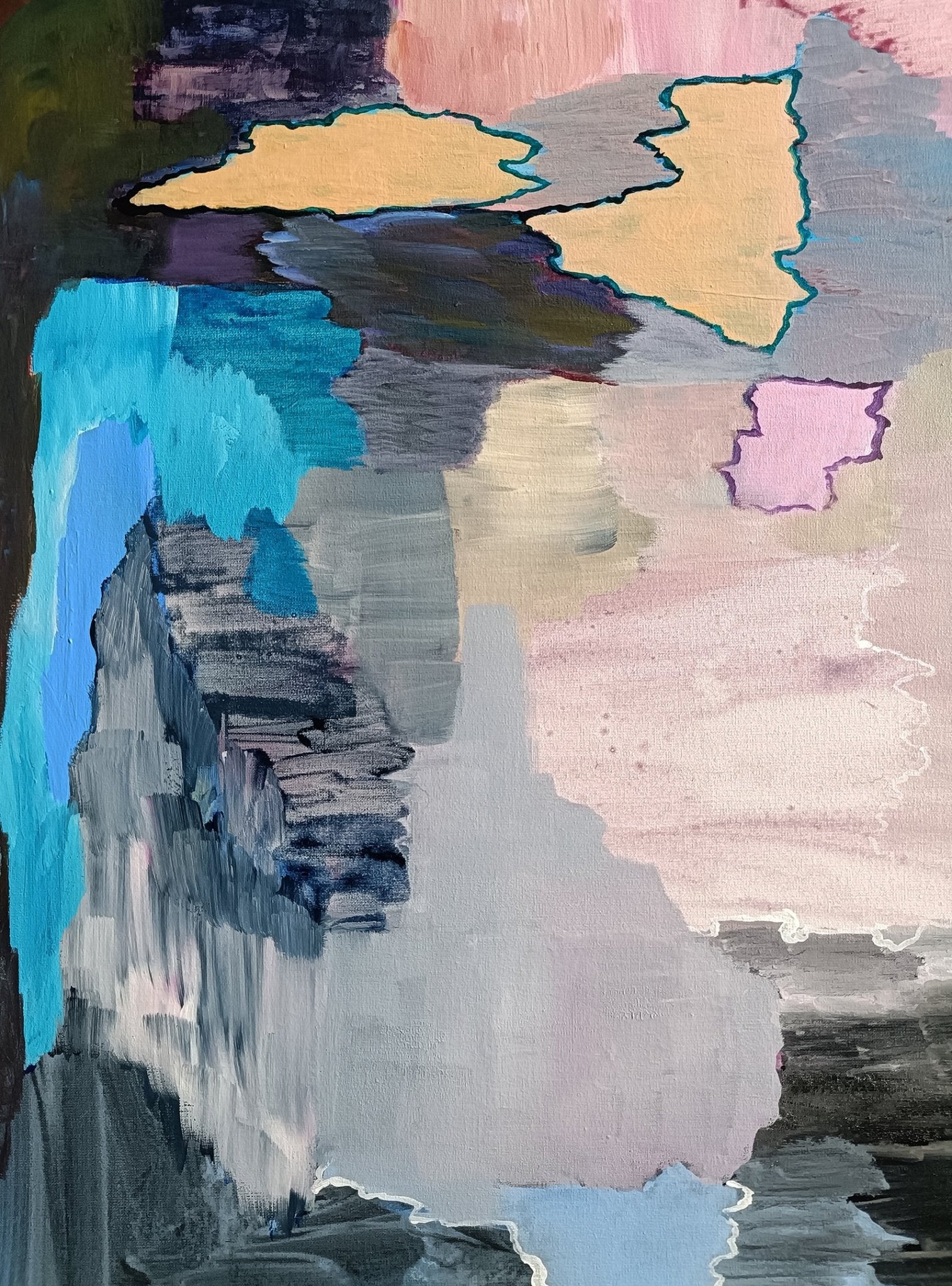 C11.2025 - Antony Densham - Abstract Painting - Ideelart