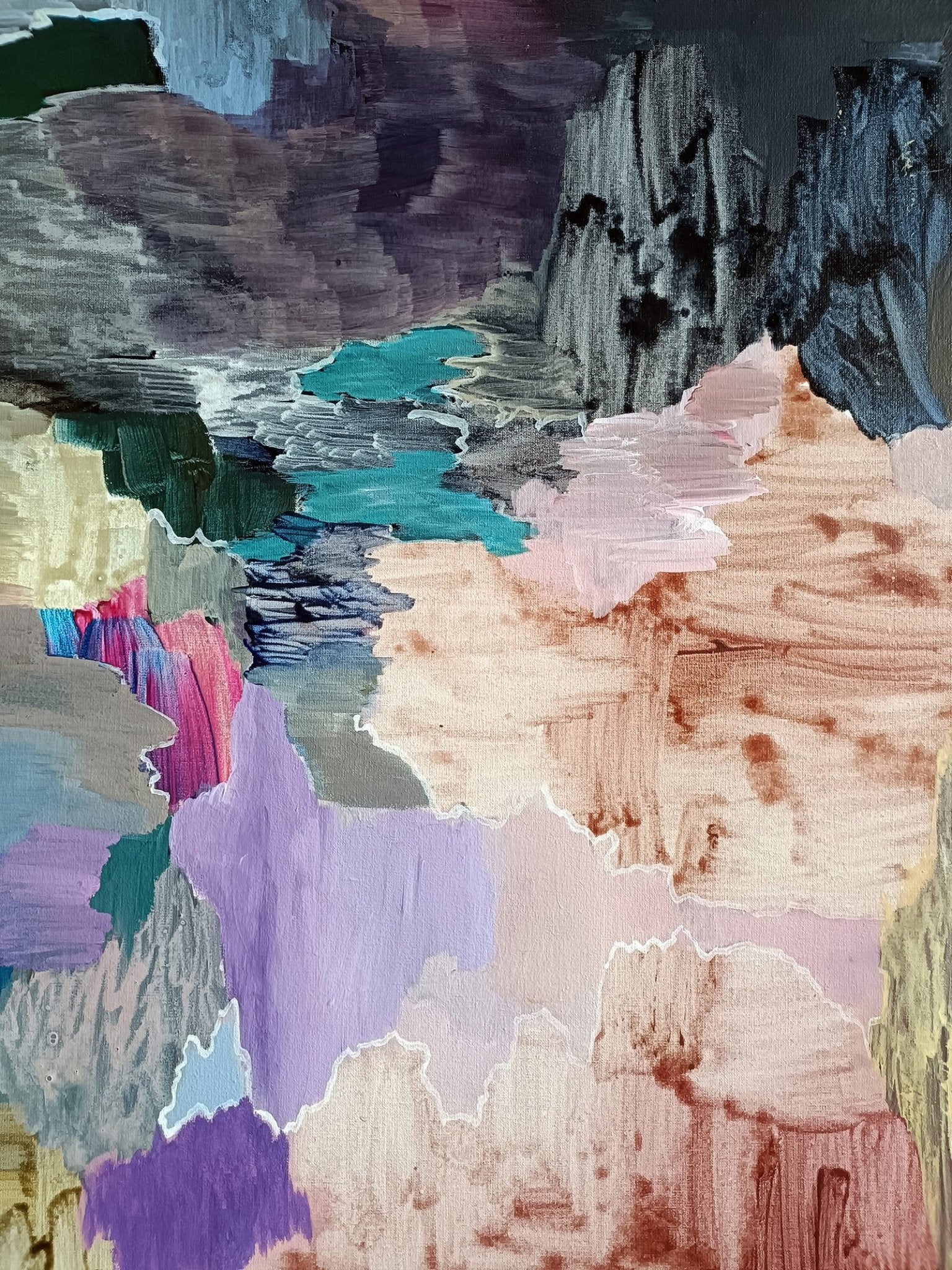 C12.2025 - Antony Densham - Abstract Painting - Ideelart