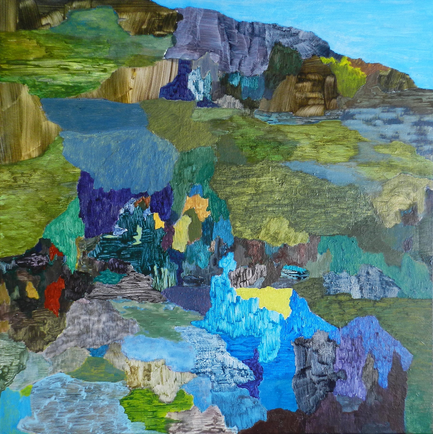 C5.2021 - Antony Densham - Abstract Painting - Ideelart