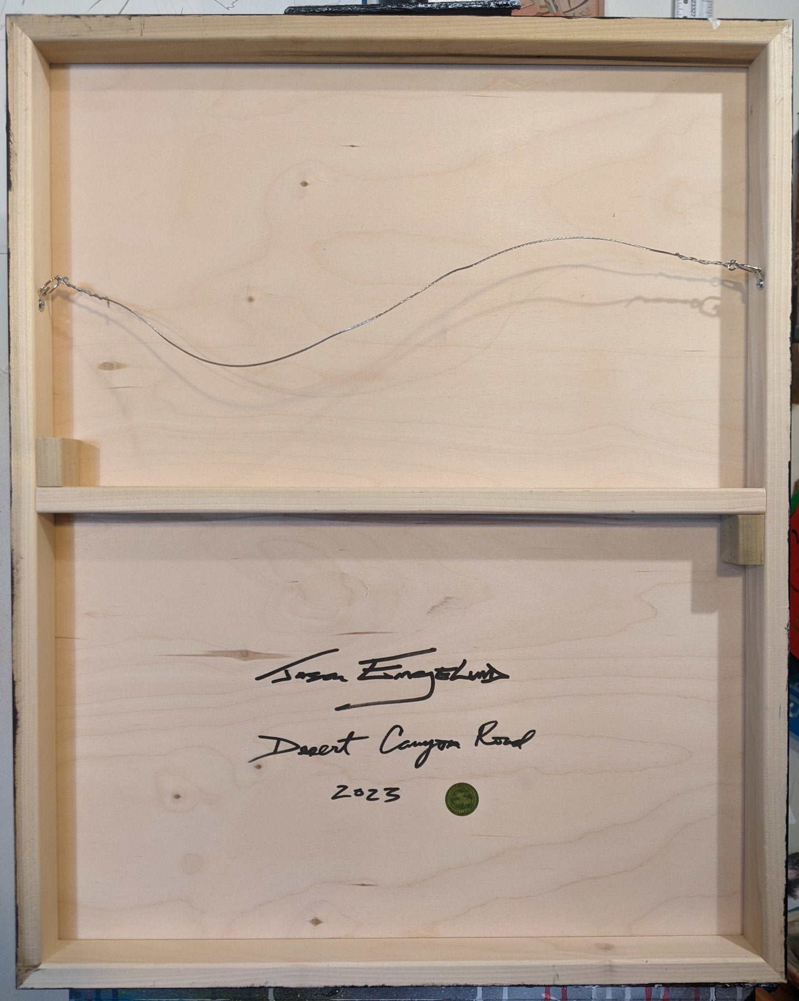 Desert canyon road - Jason Engelund - Abstract Photography - Ideelart