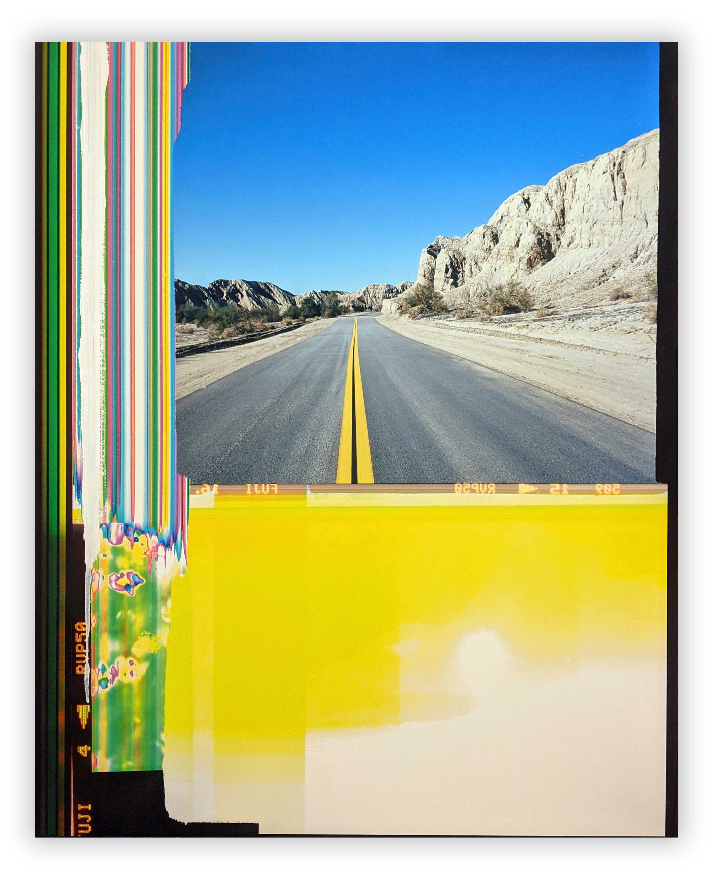 Desert canyon road