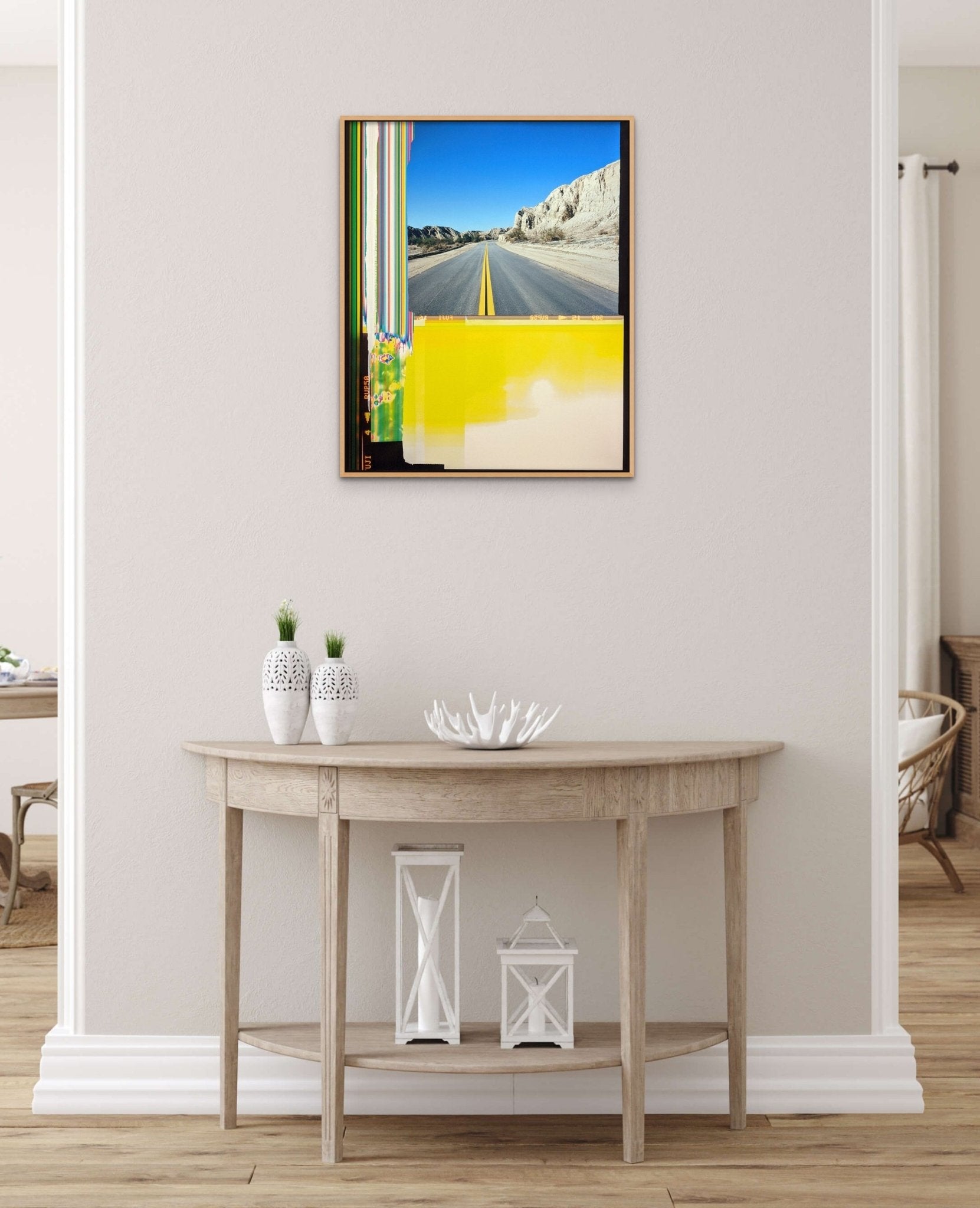 Desert canyon road - Jason Engelund - Abstract Photography - Ideelart