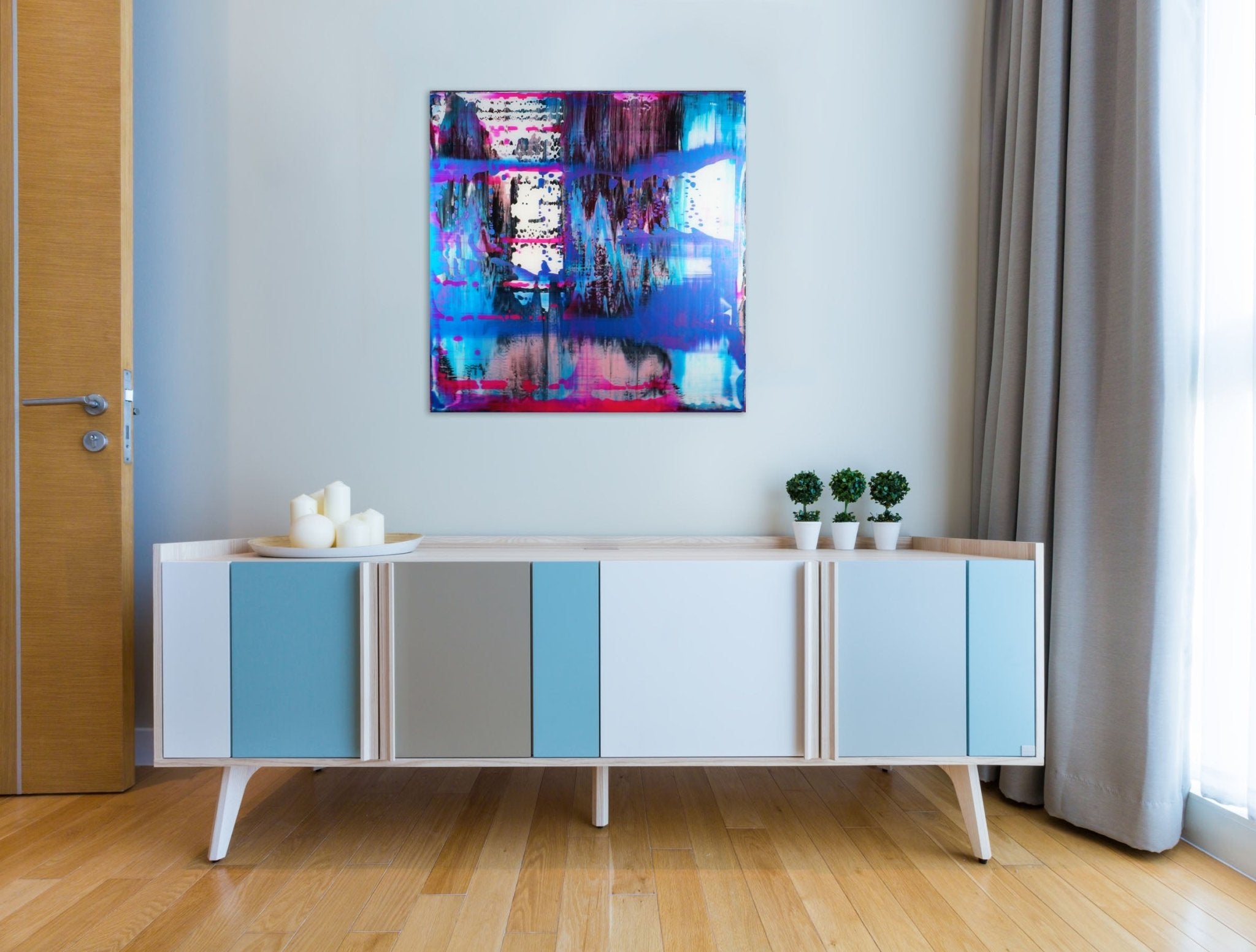 Eudaimonia - Danny Giesbers - Abstract Painting - Ideelart