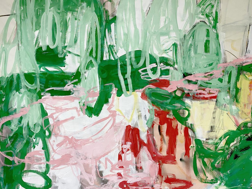 Evergreen - Laura Basterra Sanz - Abstract Painting - Ideelart