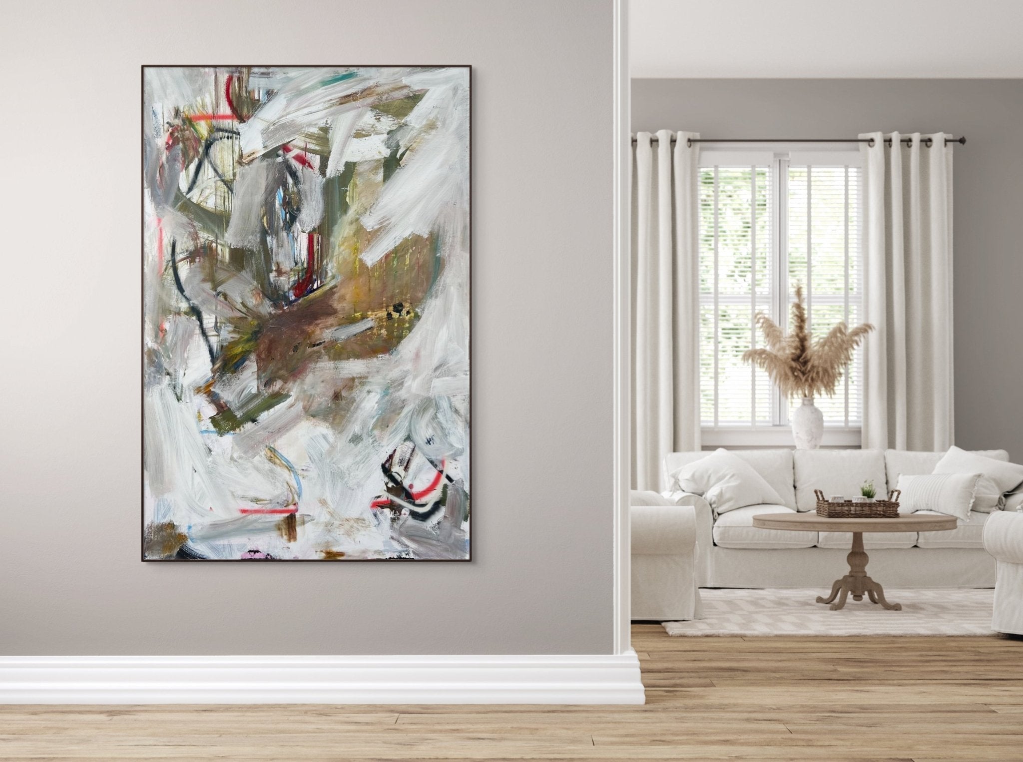 The Barbarians Of California - Tommaso Fattovich - Abstract Painting - Ideelart