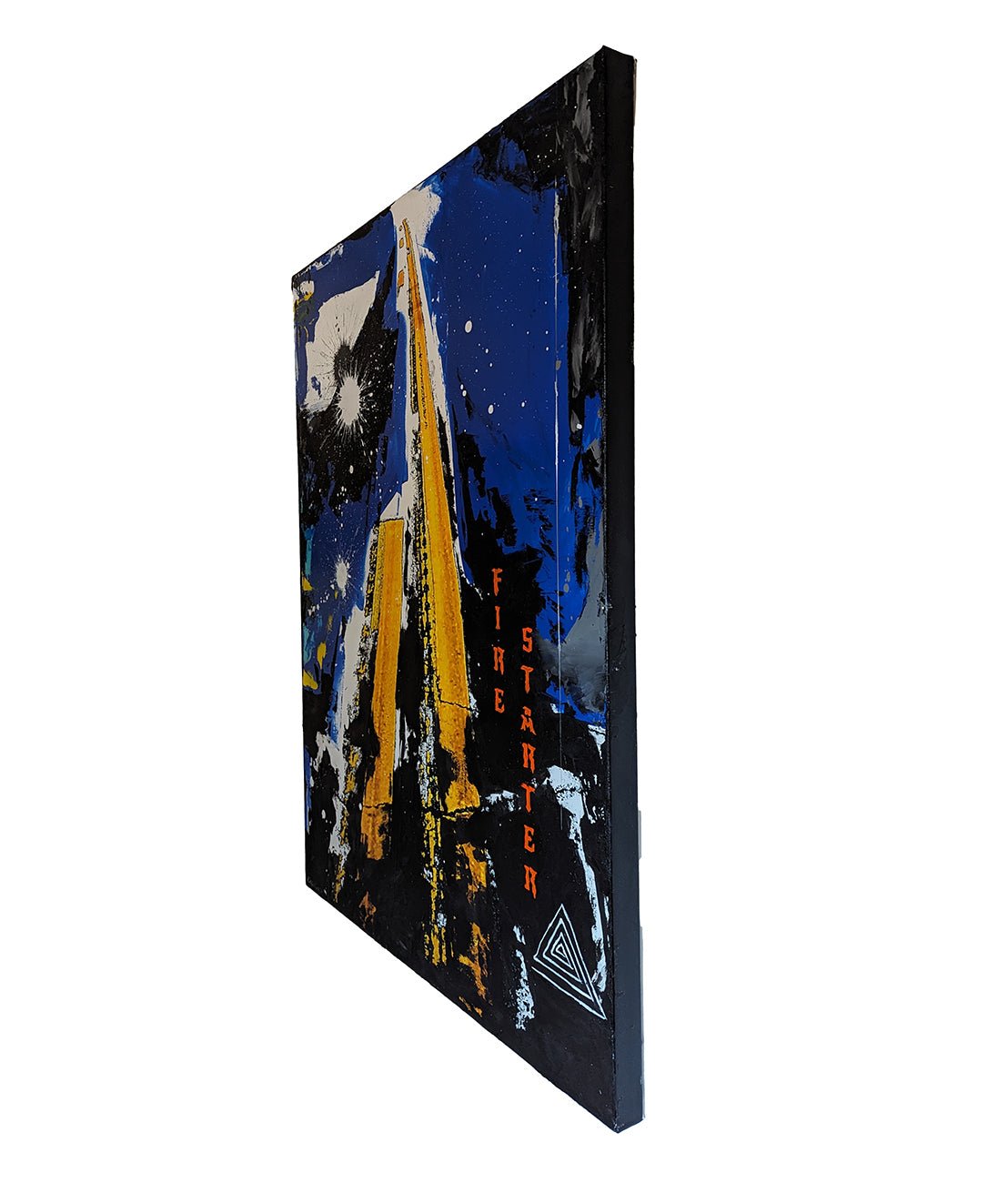 Fire Starter (020) - Jason Engelund - Abstract Painting - Ideelart