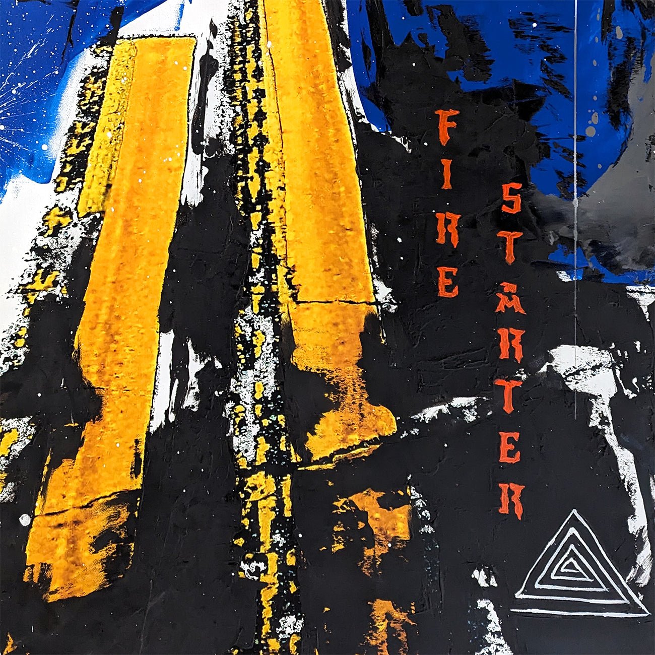 Fire Starter (020) - Jason Engelund - Abstract Painting - Ideelart