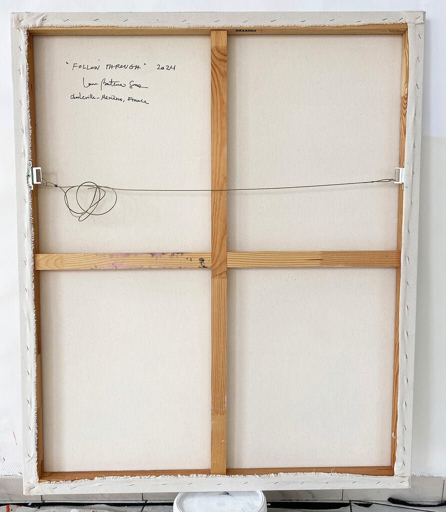 Follow Through - Laura Basterra Sanz - Abstract Painting - Ideelart