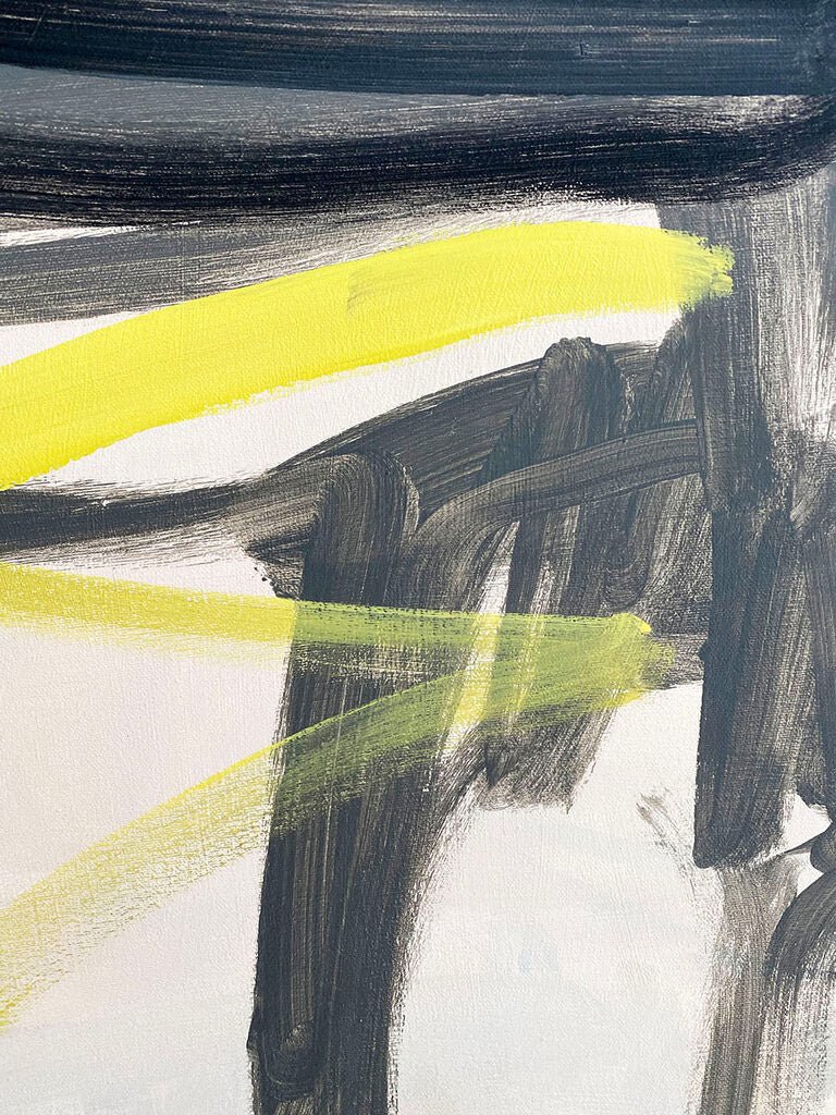 Follow Through - Laura Basterra Sanz - Abstract Painting - Ideelart