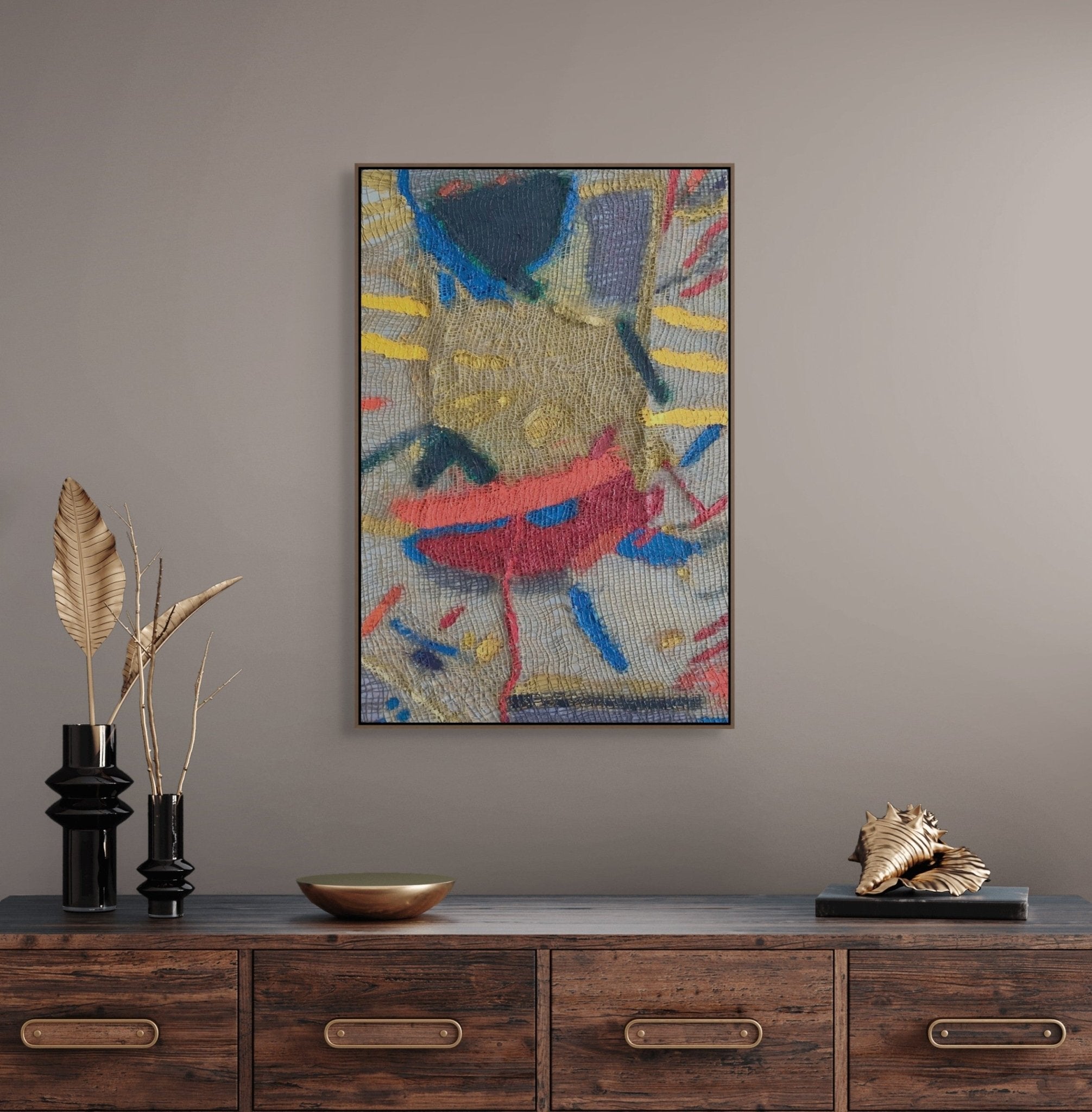 Crack Loud - Anthony Frost - Abstract Painting - Ideelart