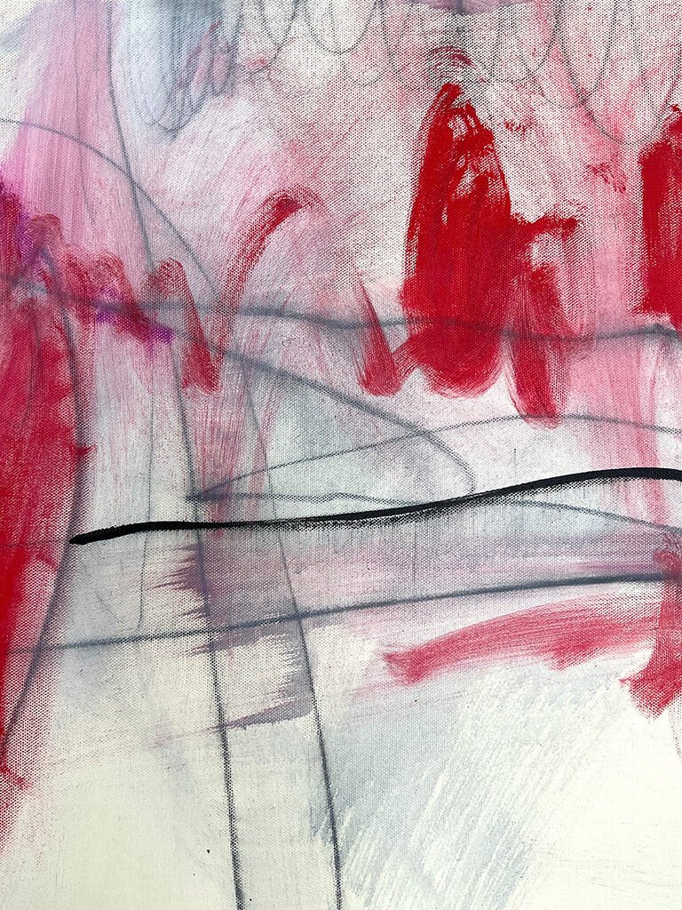 Gala Of Dandelions - Adrienn Krahl - Abstract Painting - Ideelart