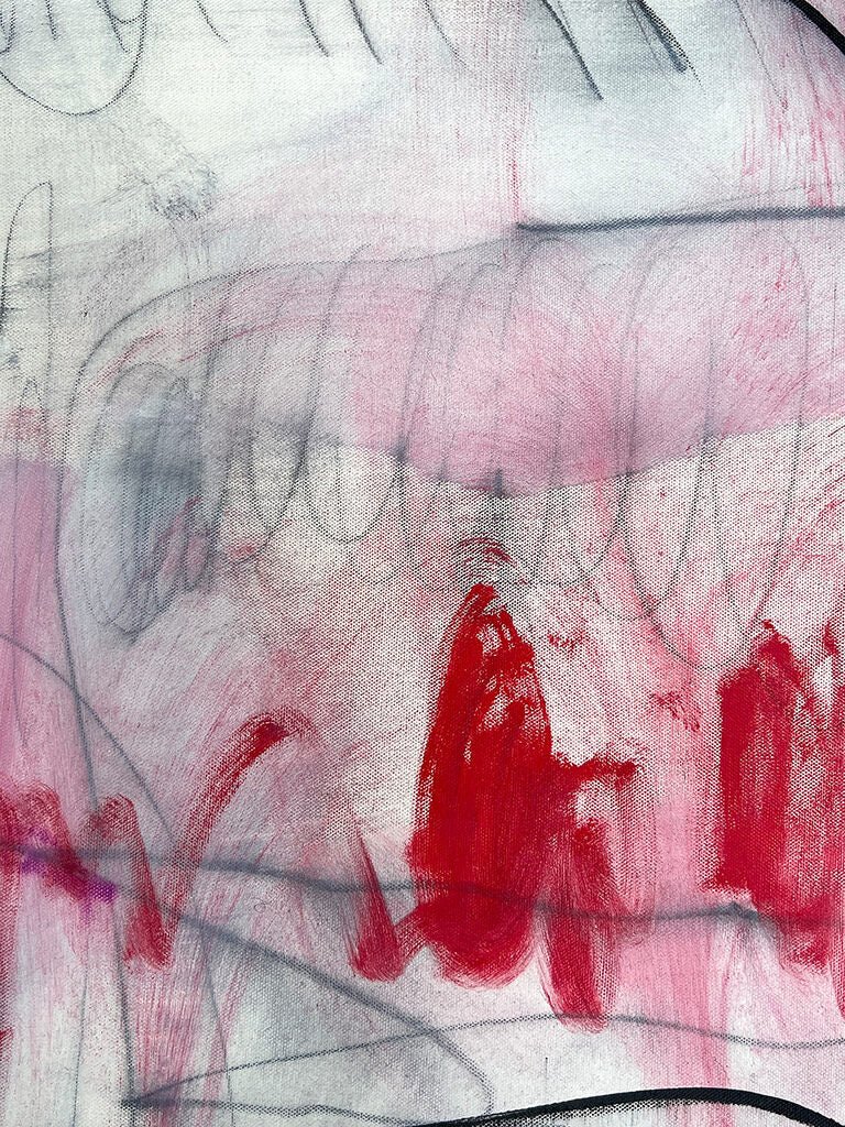 Gala Of Dandelions - Adrienn Krahl - Abstract Painting - Ideelart