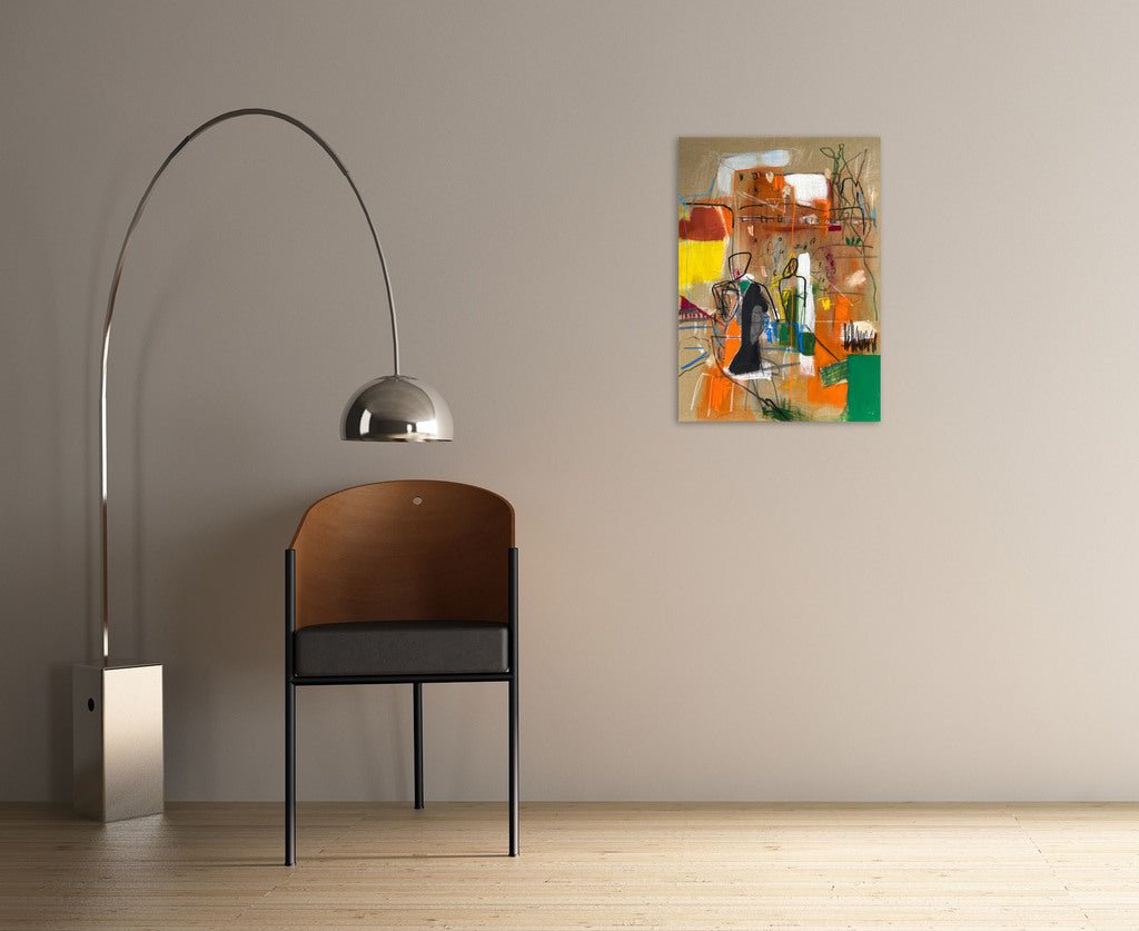 Graphic romantic– Part 1 - Adrienn Krahl - Abstract Painting - Ideelart