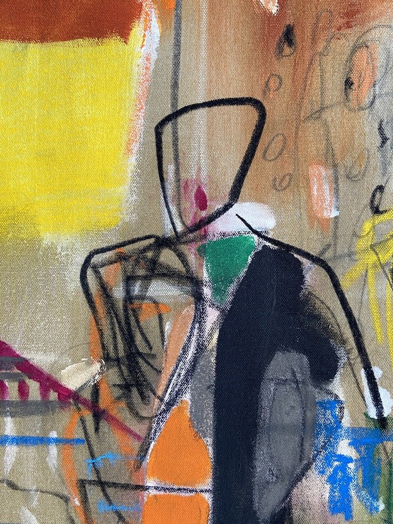 Graphic romantic– Part 1 - Adrienn Krahl - Abstract Painting - Ideelart