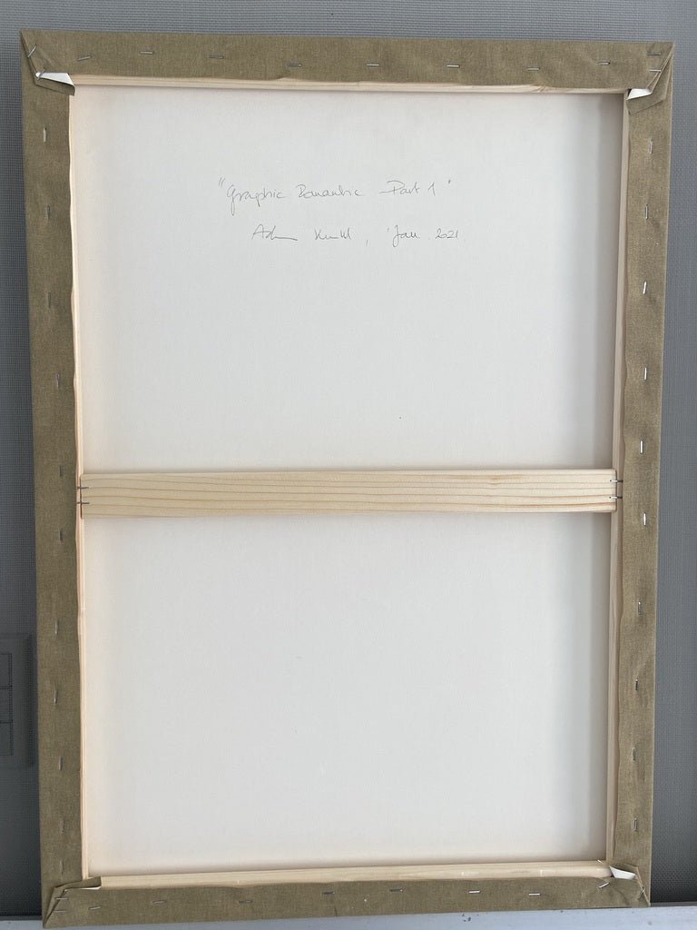 Graphic romantic– Part 1 - Adrienn Krahl - Abstract Painting - Ideelart