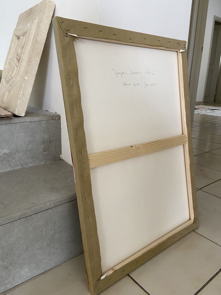 Graphic romantic– Part 2 - Adrienn Krahl - Abstract Painting - Ideelart