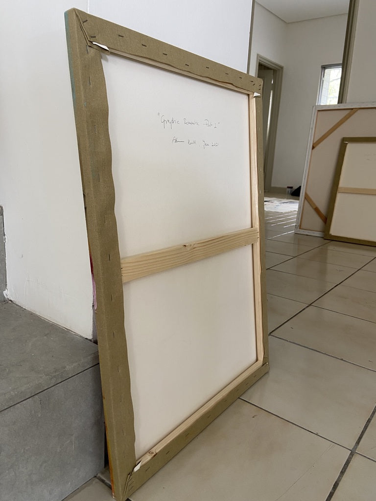 Graphic romantic– Part 2 - Adrienn Krahl - Abstract Painting - Ideelart