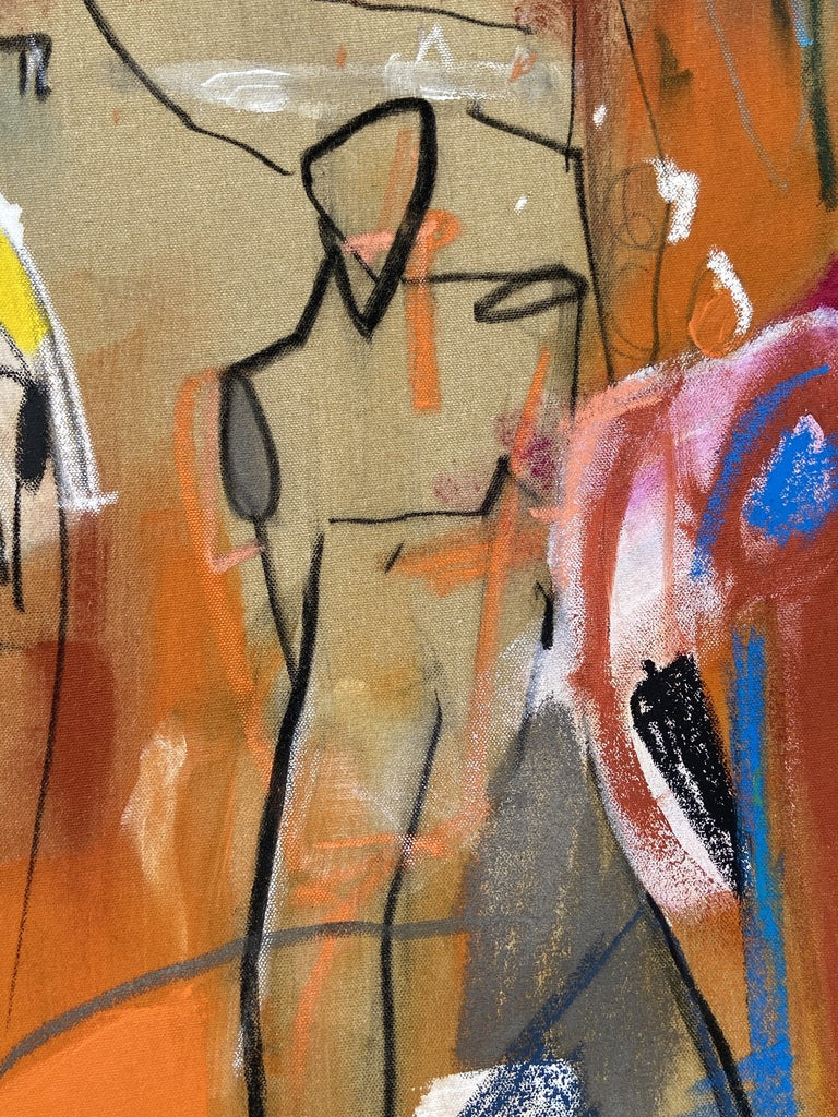 Graphic romantic– Part 2 - Adrienn Krahl - Abstract Painting - Ideelart