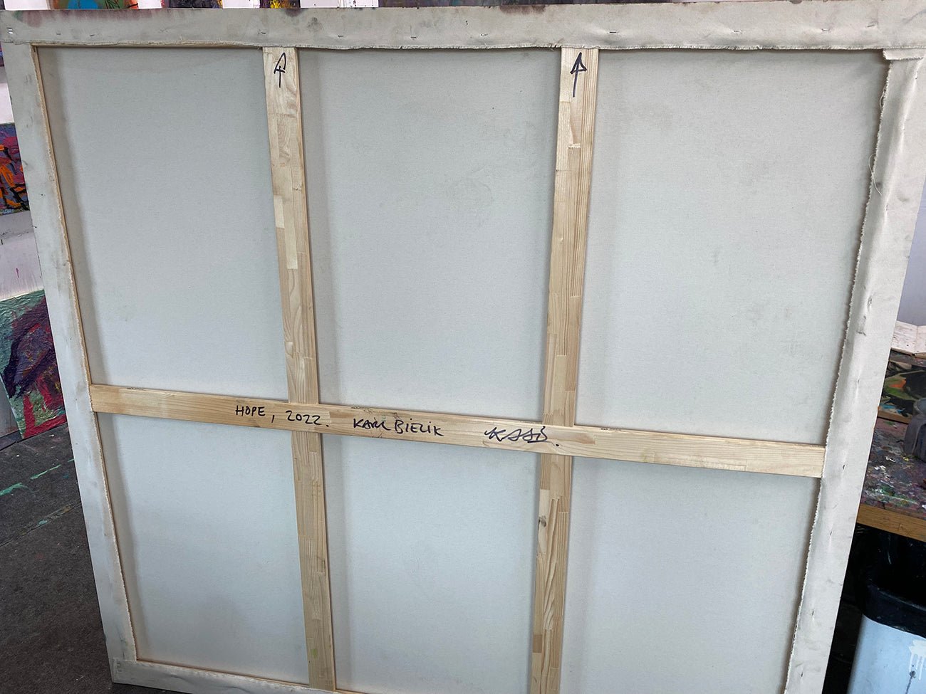 Hope - Karl Bielik - Abstract Painting - Ideelart